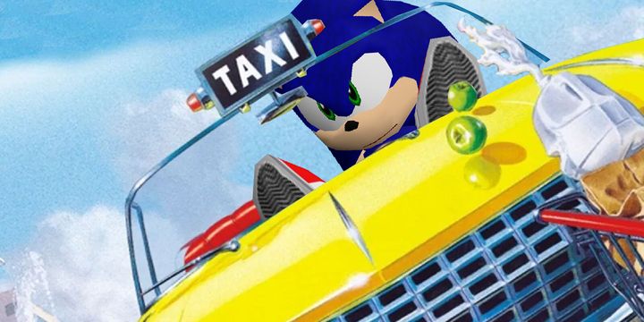 sonic crazy taxi