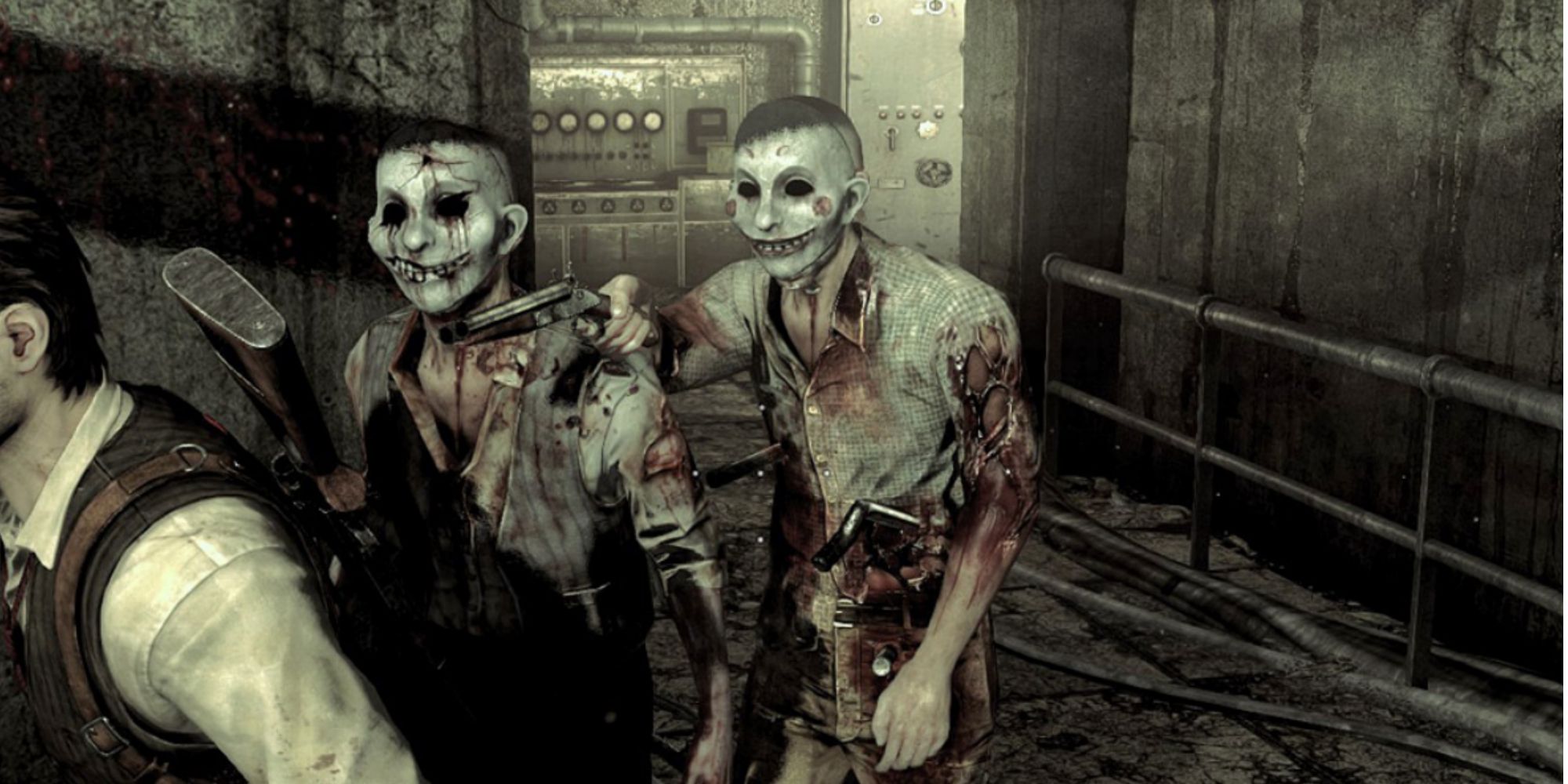 the haunted monsters stalking the player in the evil within