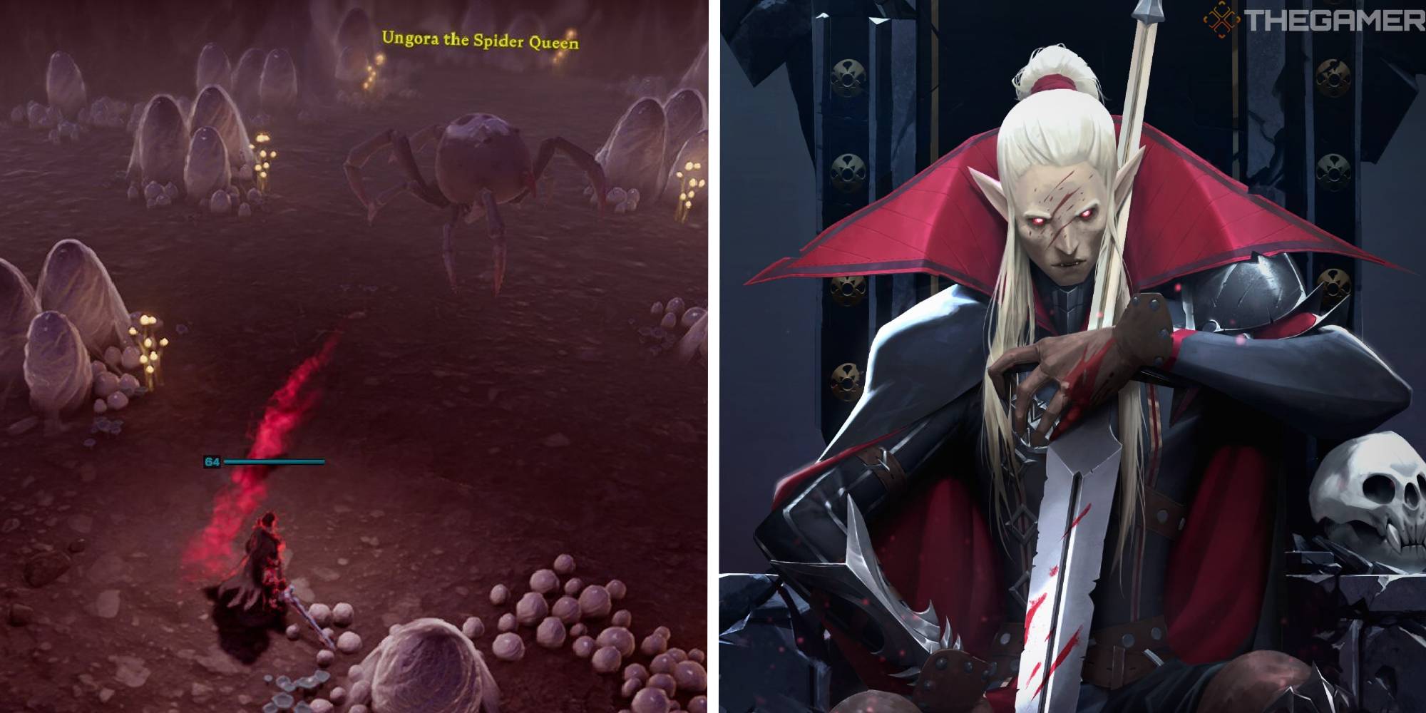 V rising spiderling
