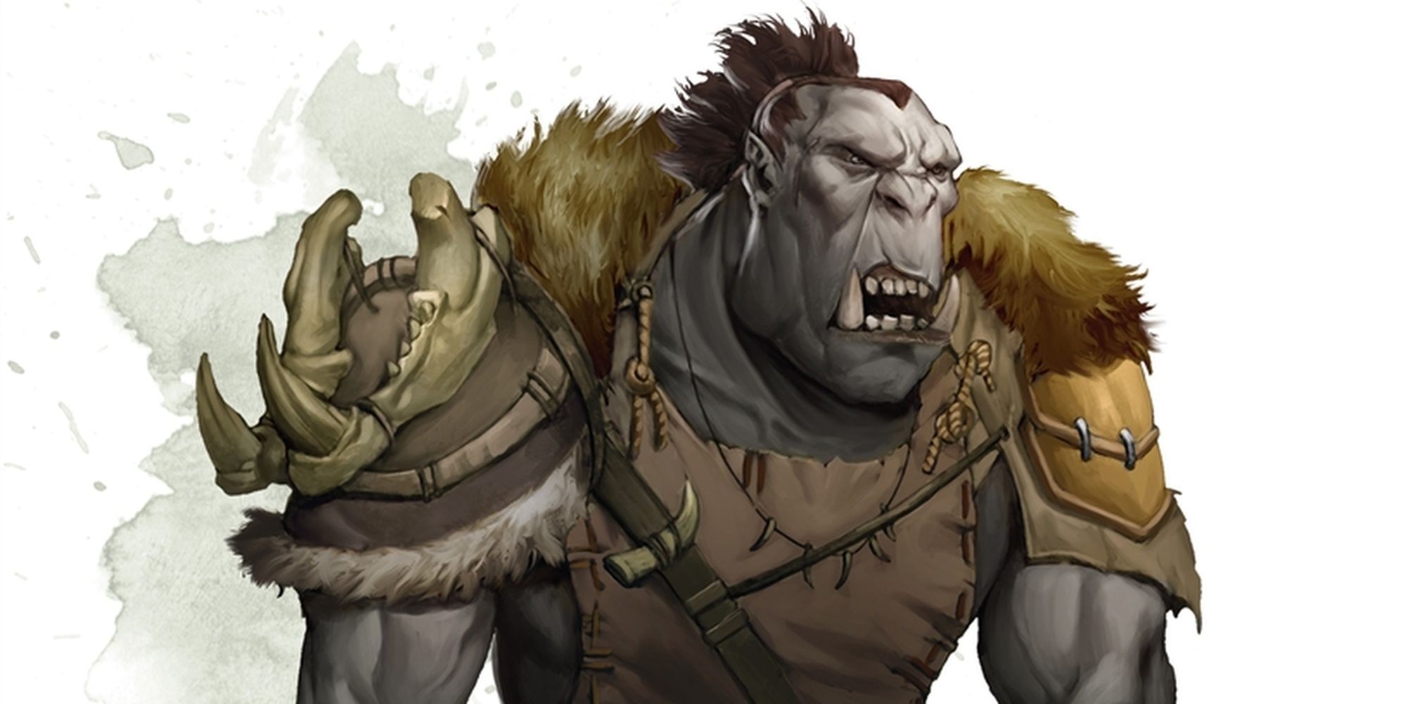 The Orc image featured in Dungeons and Dragons' Monster's Manual