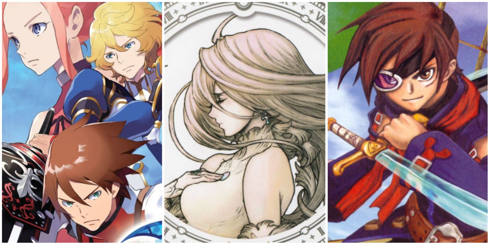 Best Standalone JRPGs Split Image Of Characters