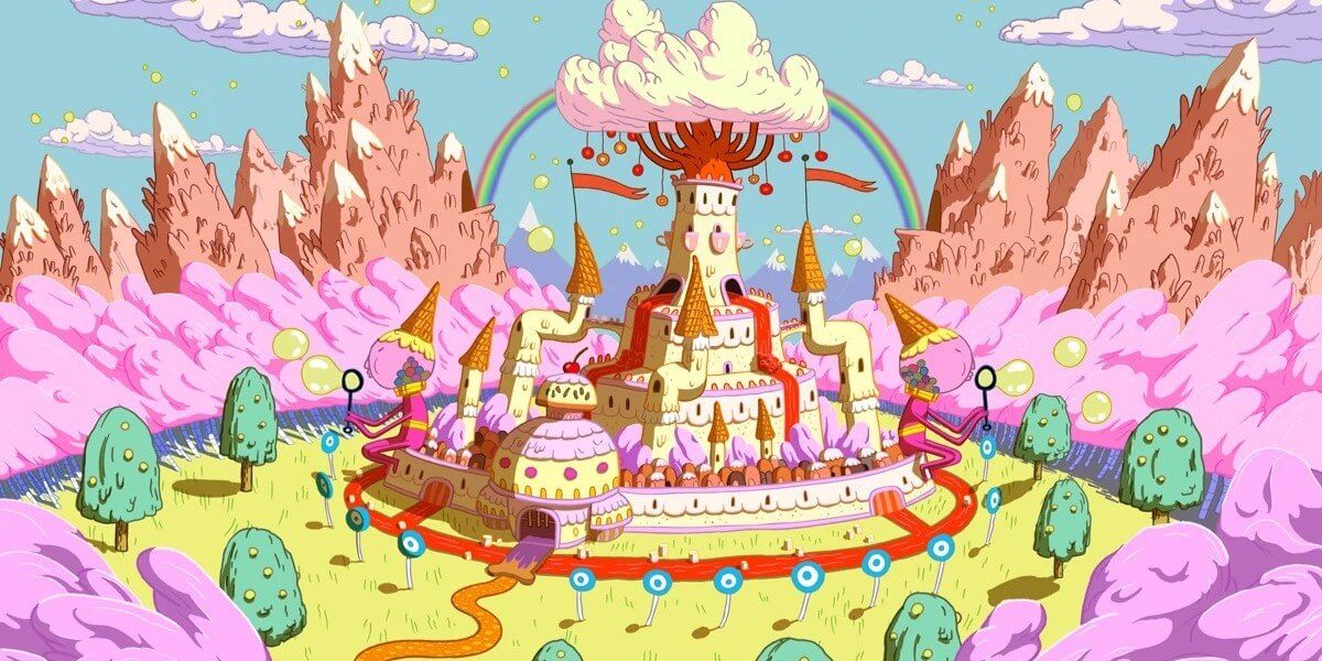 Candy Castle Princess Bubblegum Adventure Time