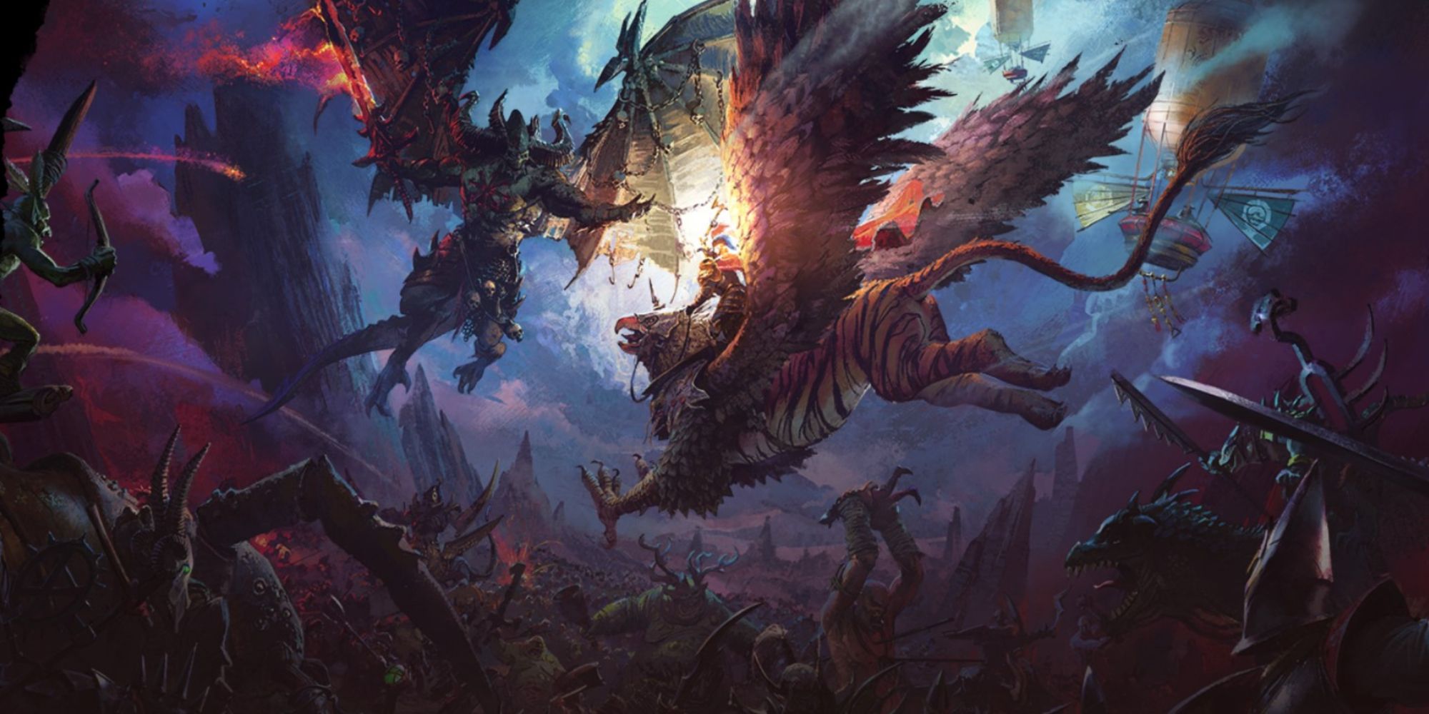 Total War Warhammer 3 Immortal Empires Splash Art