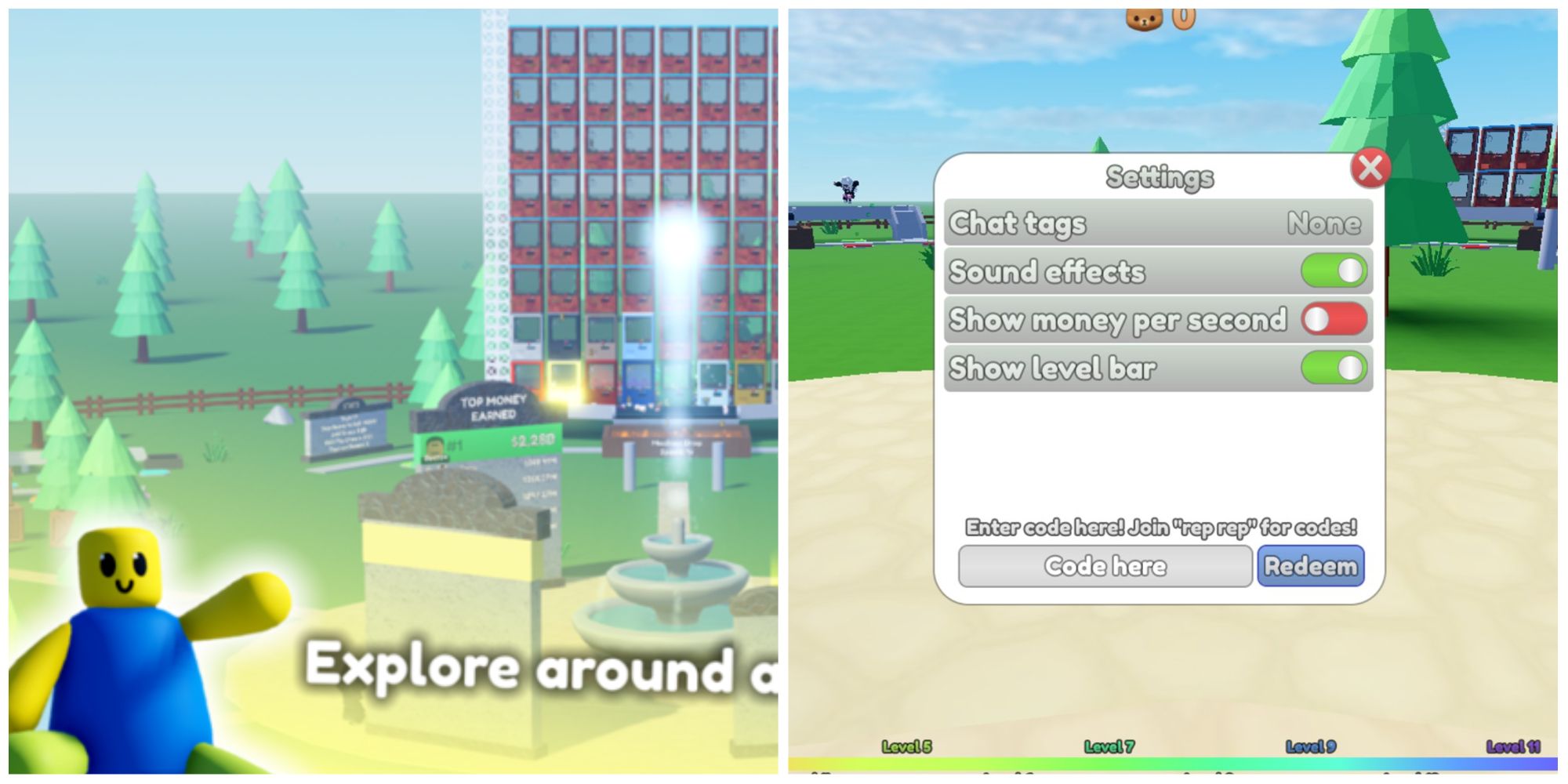 Roblox Game Store Tycoon codes for free Cash in December 2023