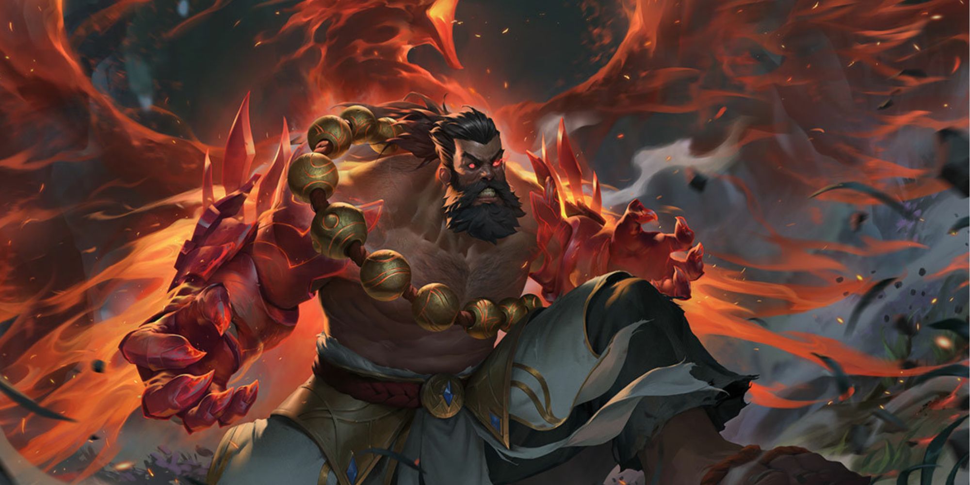League Of Legends Spirit Guard Udyr Splash Art.