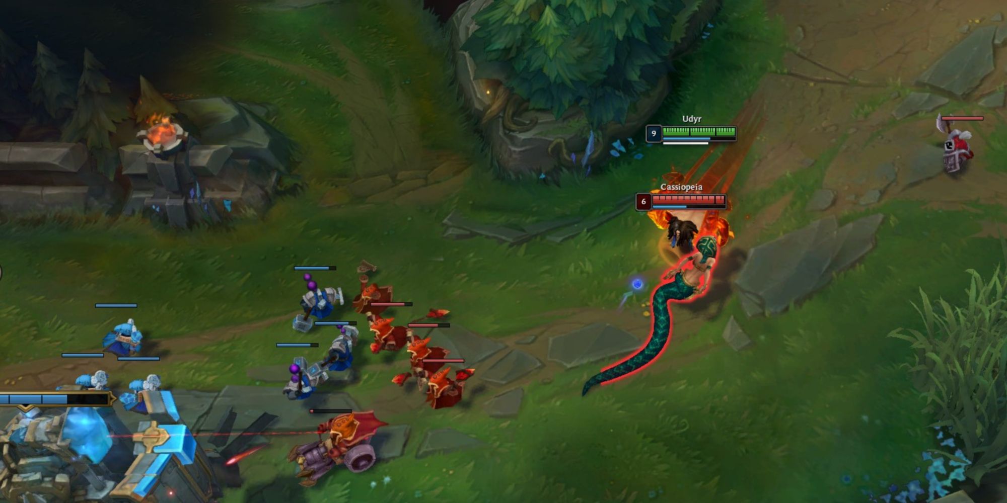 League Of Legends Udyr Gank Casseopeia