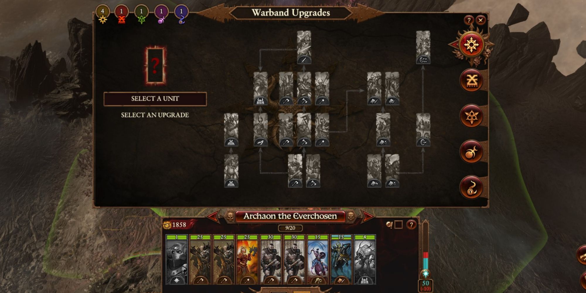 Total War Warhammer 3 Warband Upgrades