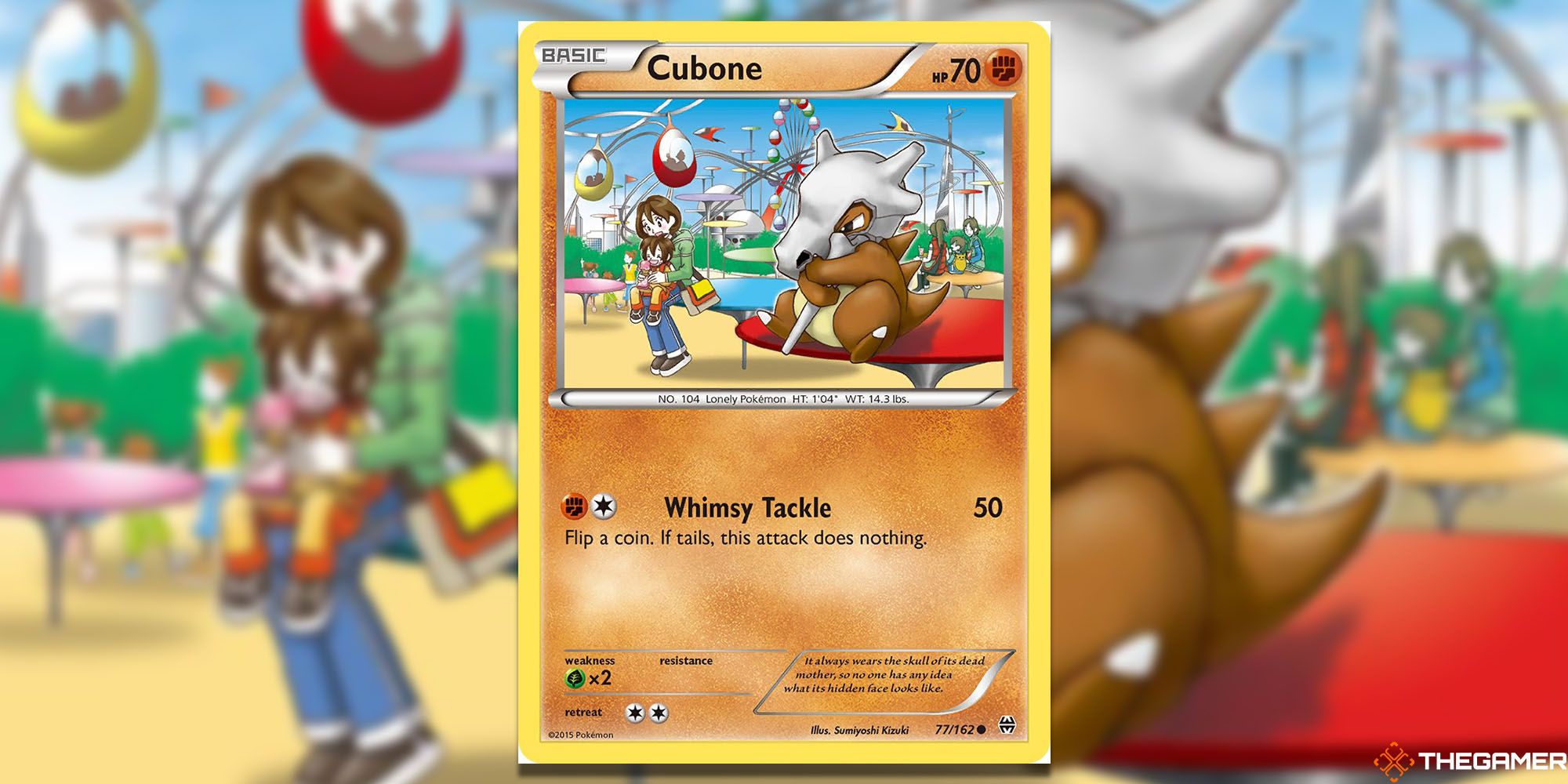 Cubone card (Breakthrough #77) Pokemon TCG cards.