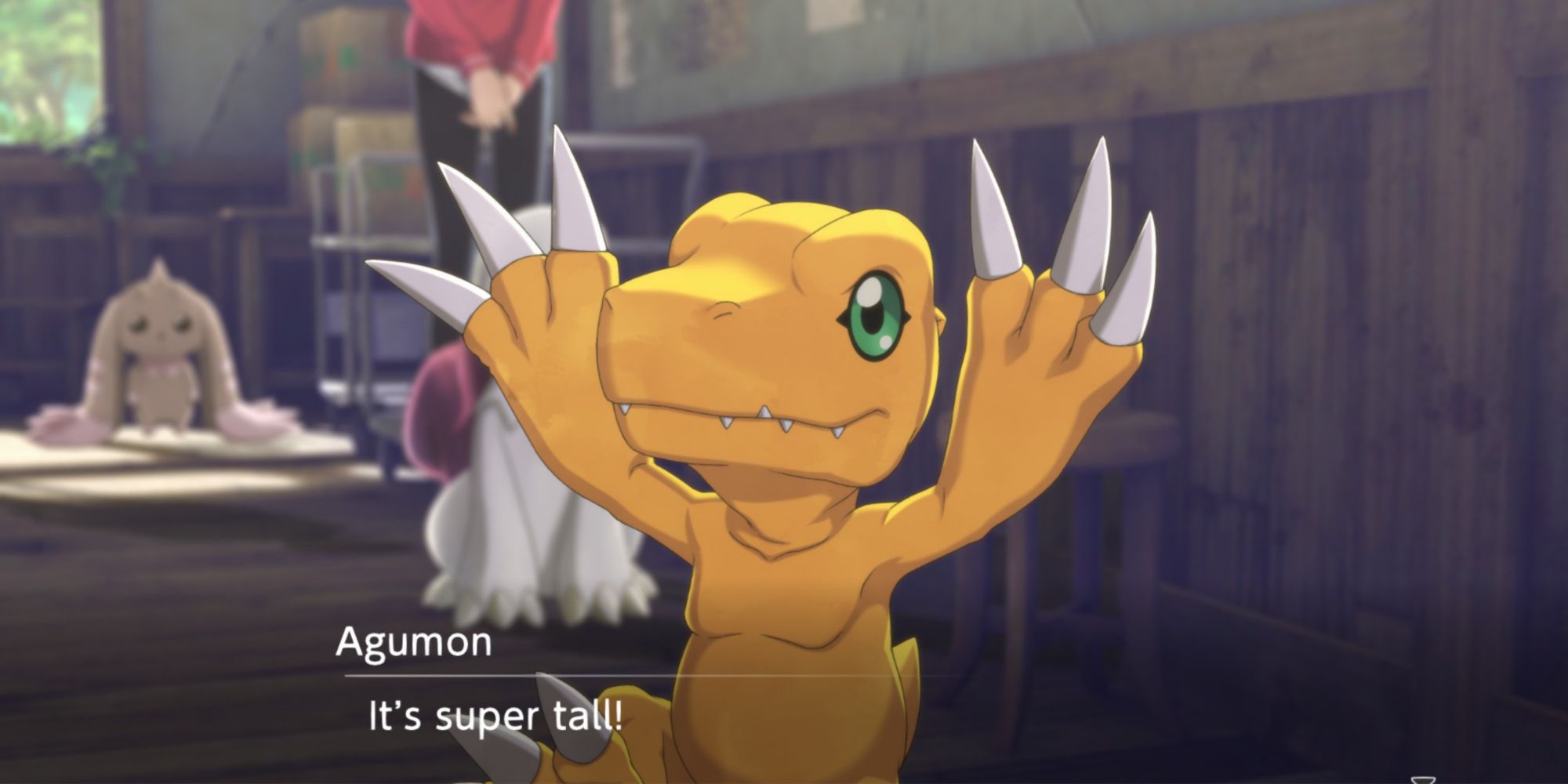 Digimon Survive Agumon dialogue