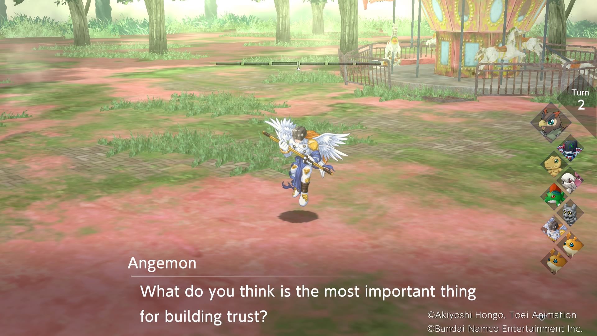 Digimon Survive Angemon Negotiation