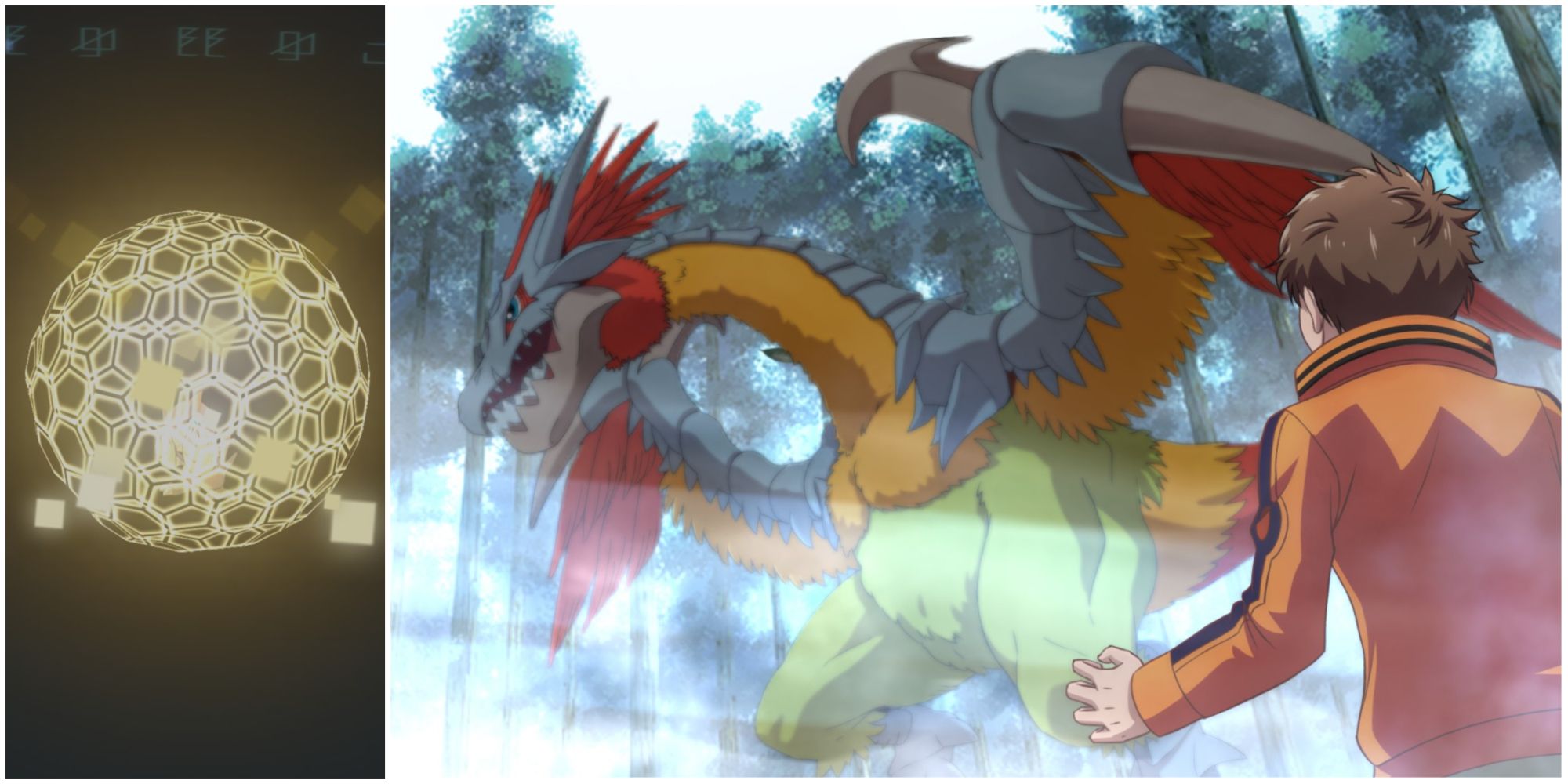 Digimon Survive Falcomon to Diatrymon Evolution