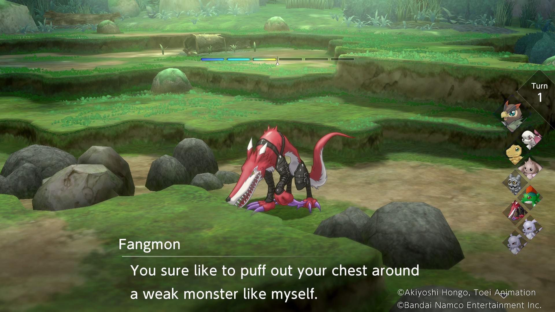 Digimon Survive Negotiating With Fangmon