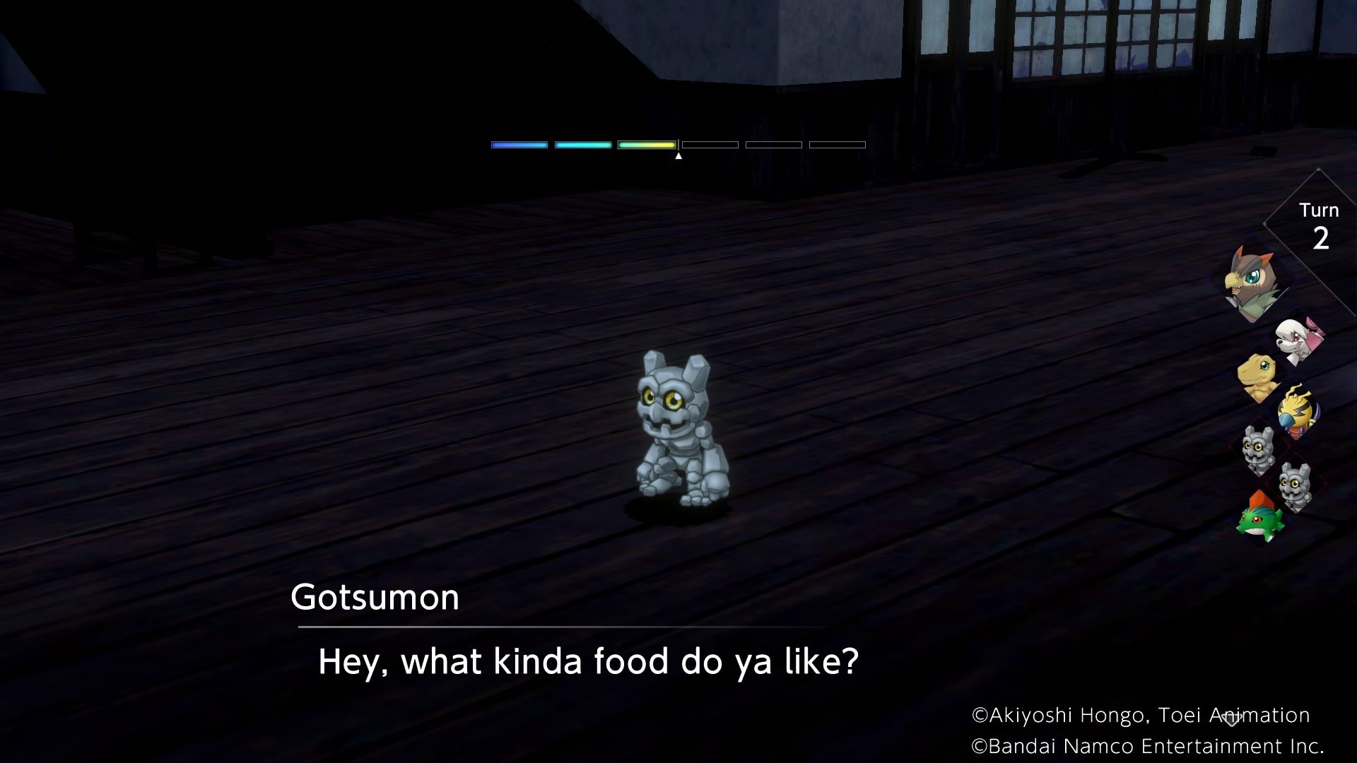 Digimon Survive's Sneaky Gotsumon