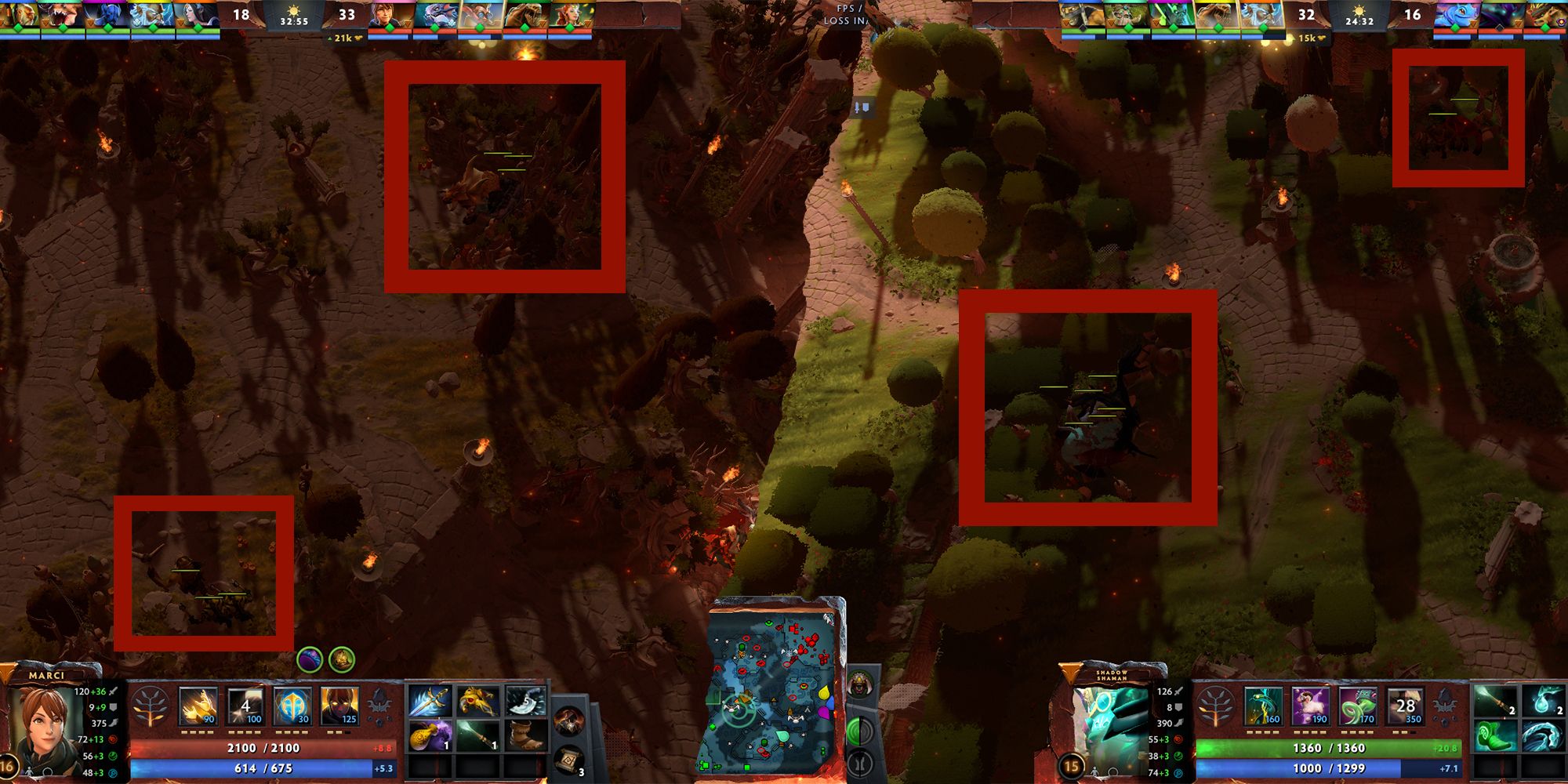 Dota 2: Triangle Neutral Camps For Stacking