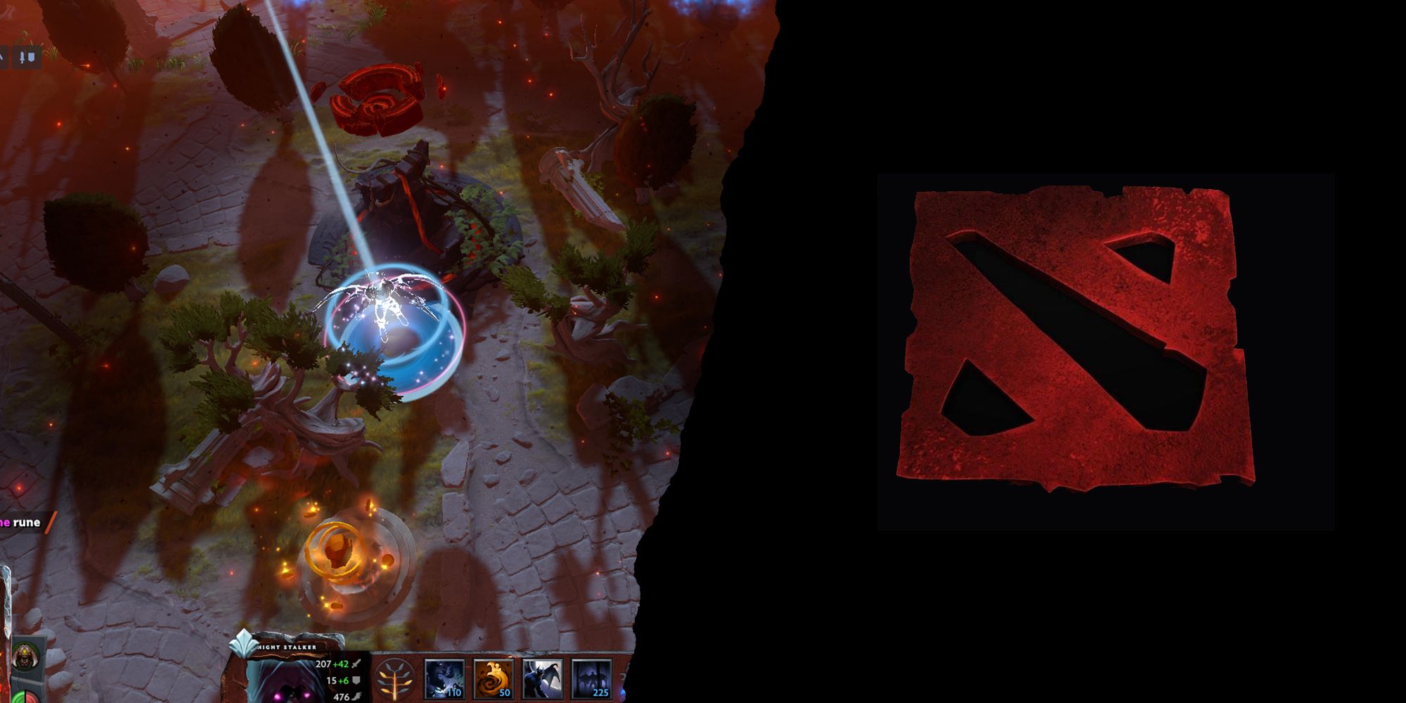 Dota 2: Teleporting Into Dire Outpost 