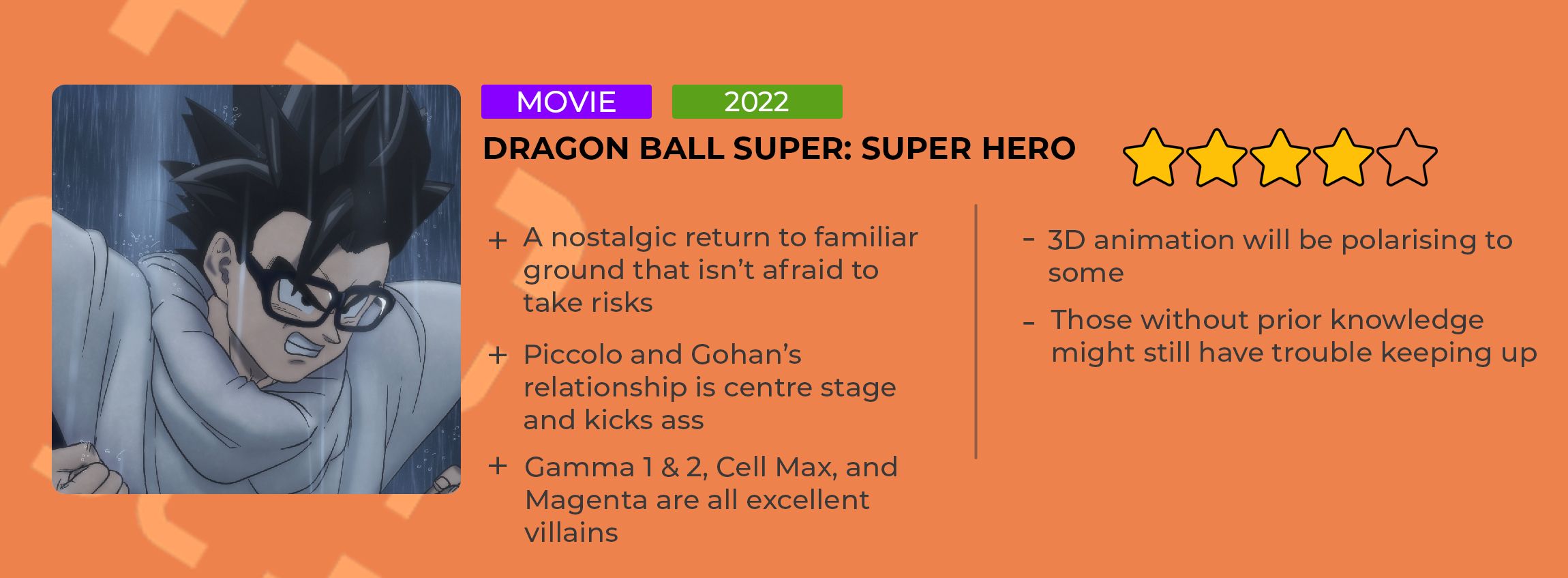 Dragon Ball Super: SUPER HERO REVIEW 