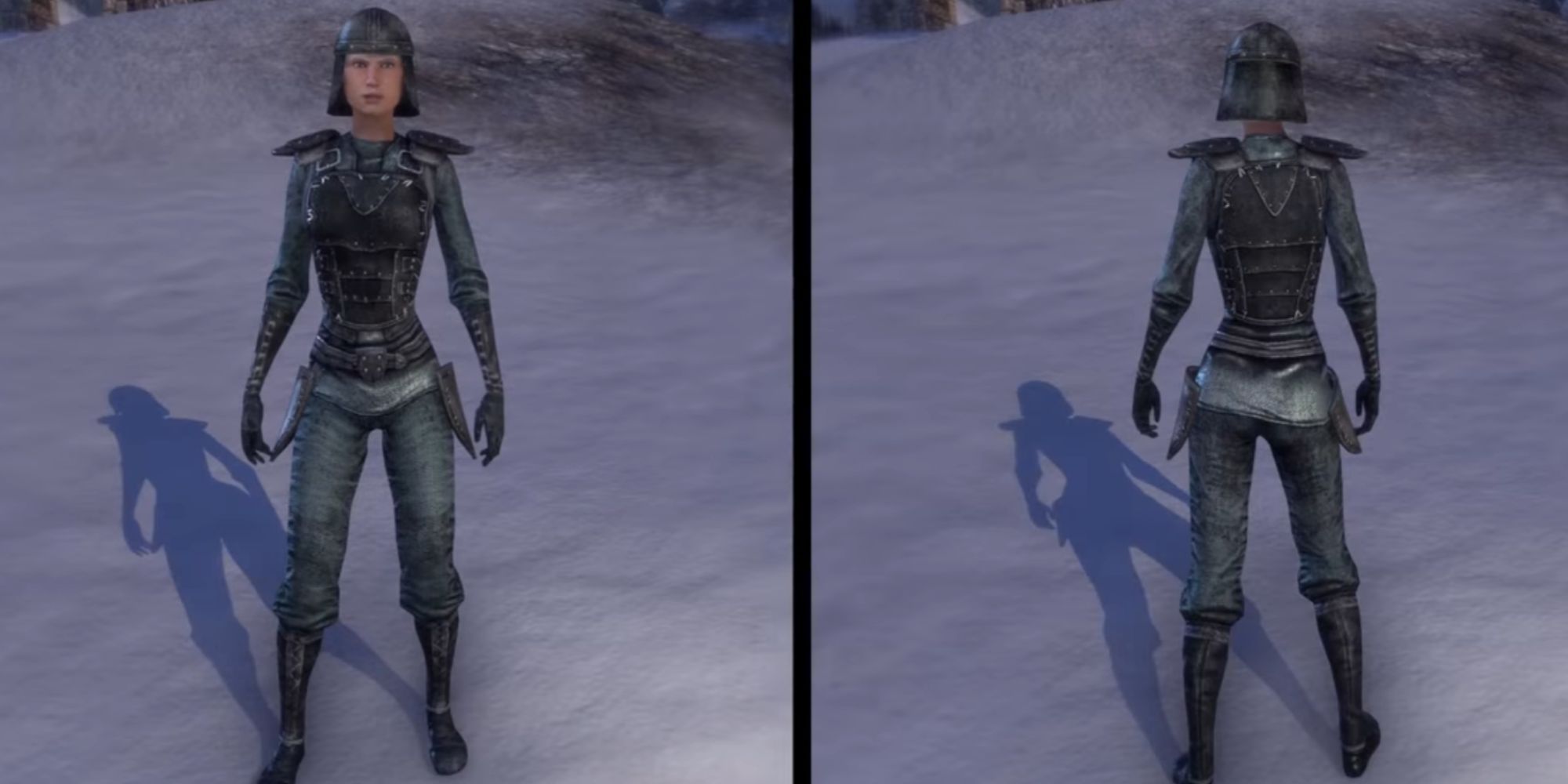ESO Character Wearing The Worm's Raiment Set