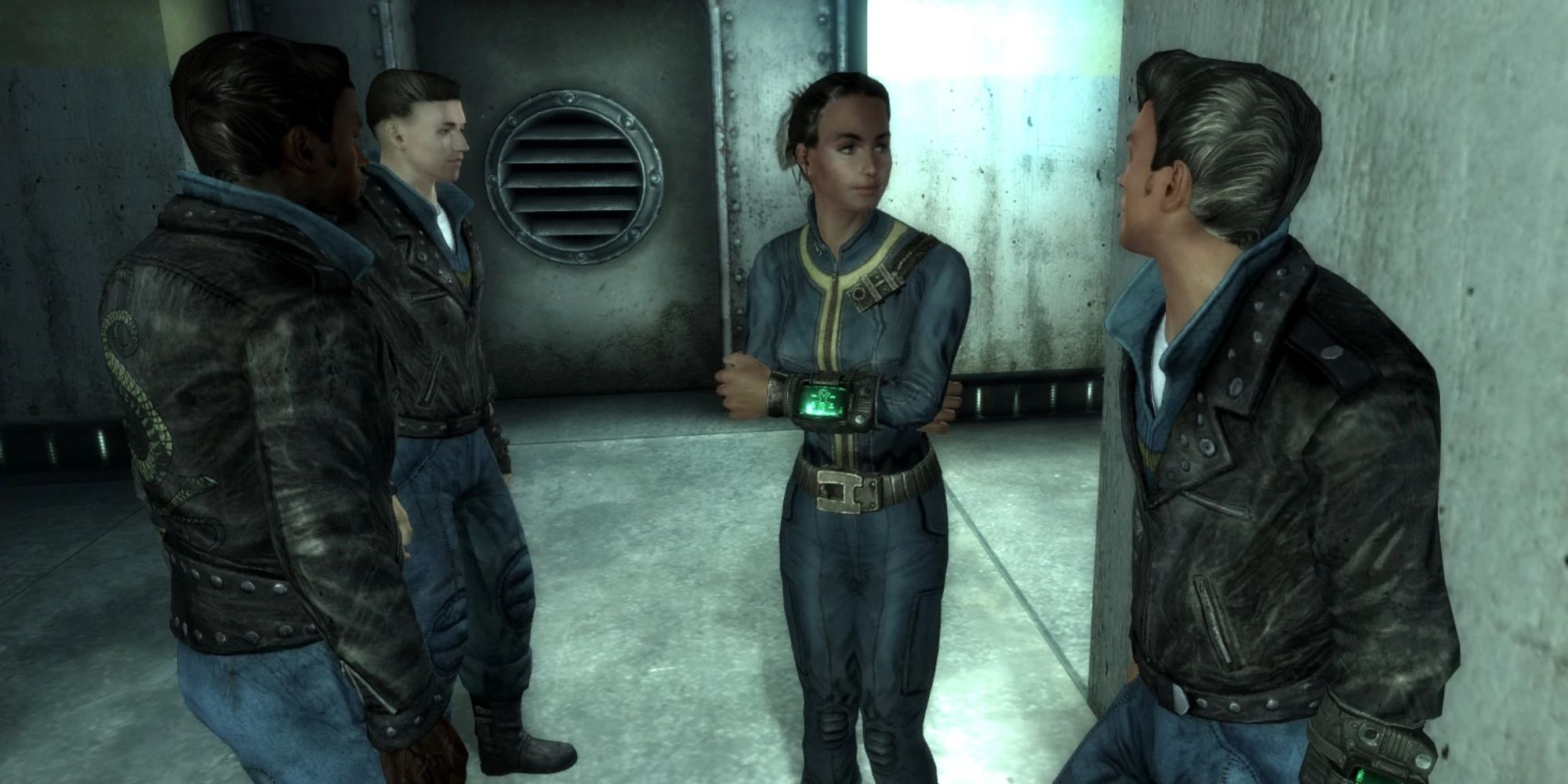 Fallout 3 Screenshot Of Tunnel Snakes