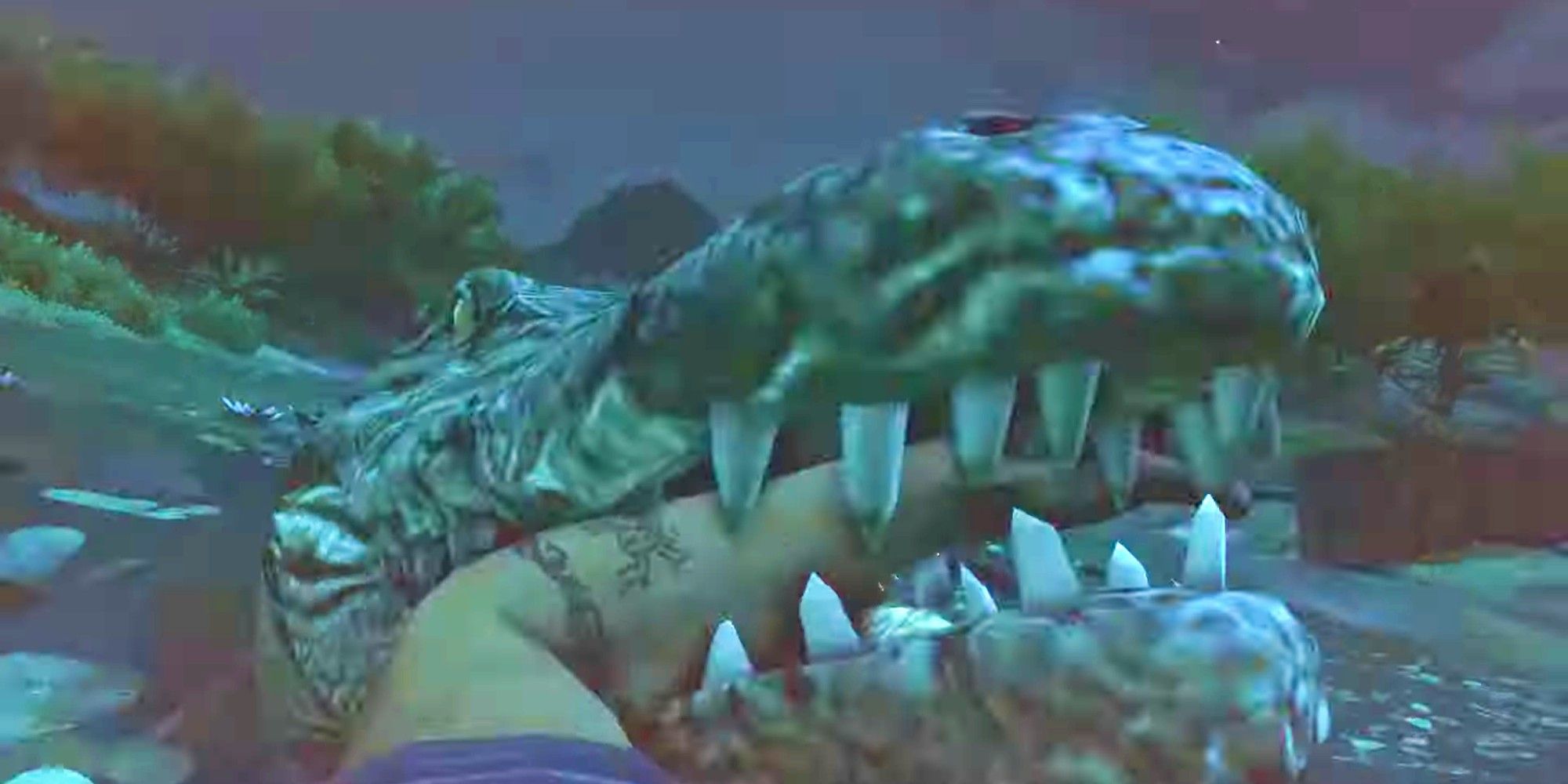 Far Cry 3 Alligator gnawing on your arm