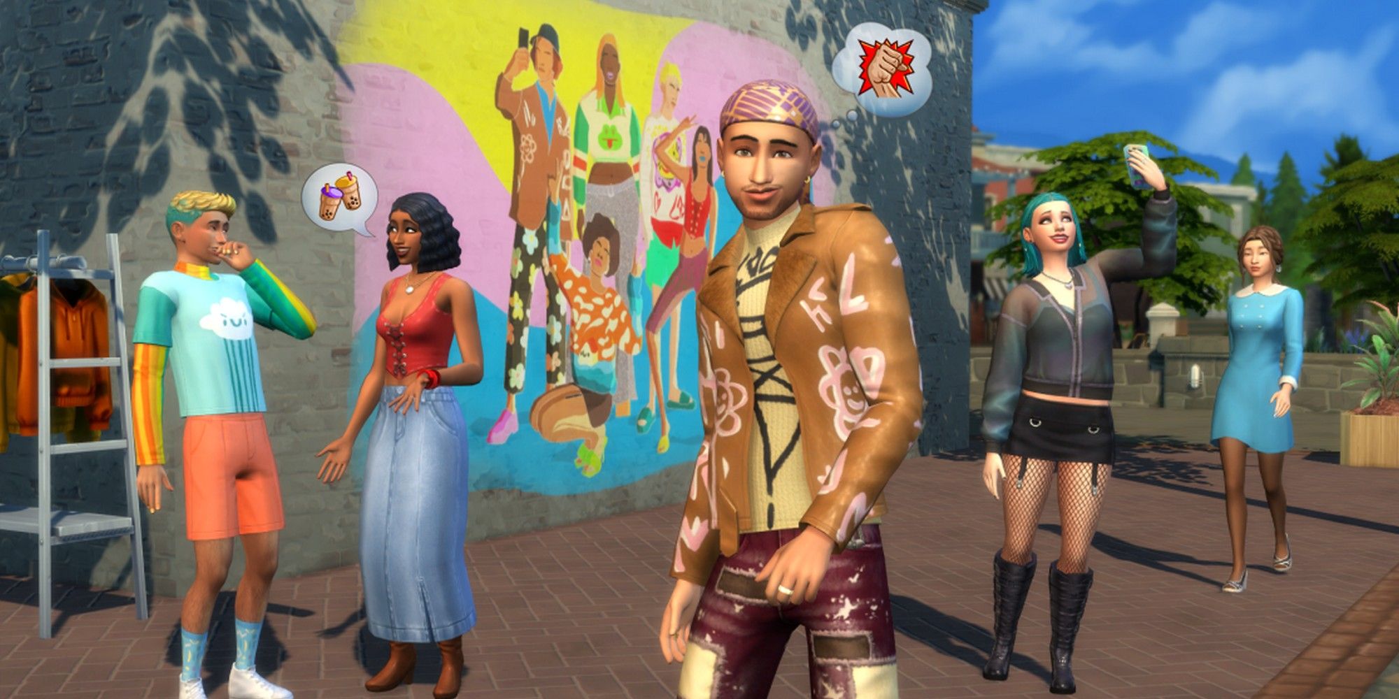 All Depop Clothing In The Sims 4: High School Years