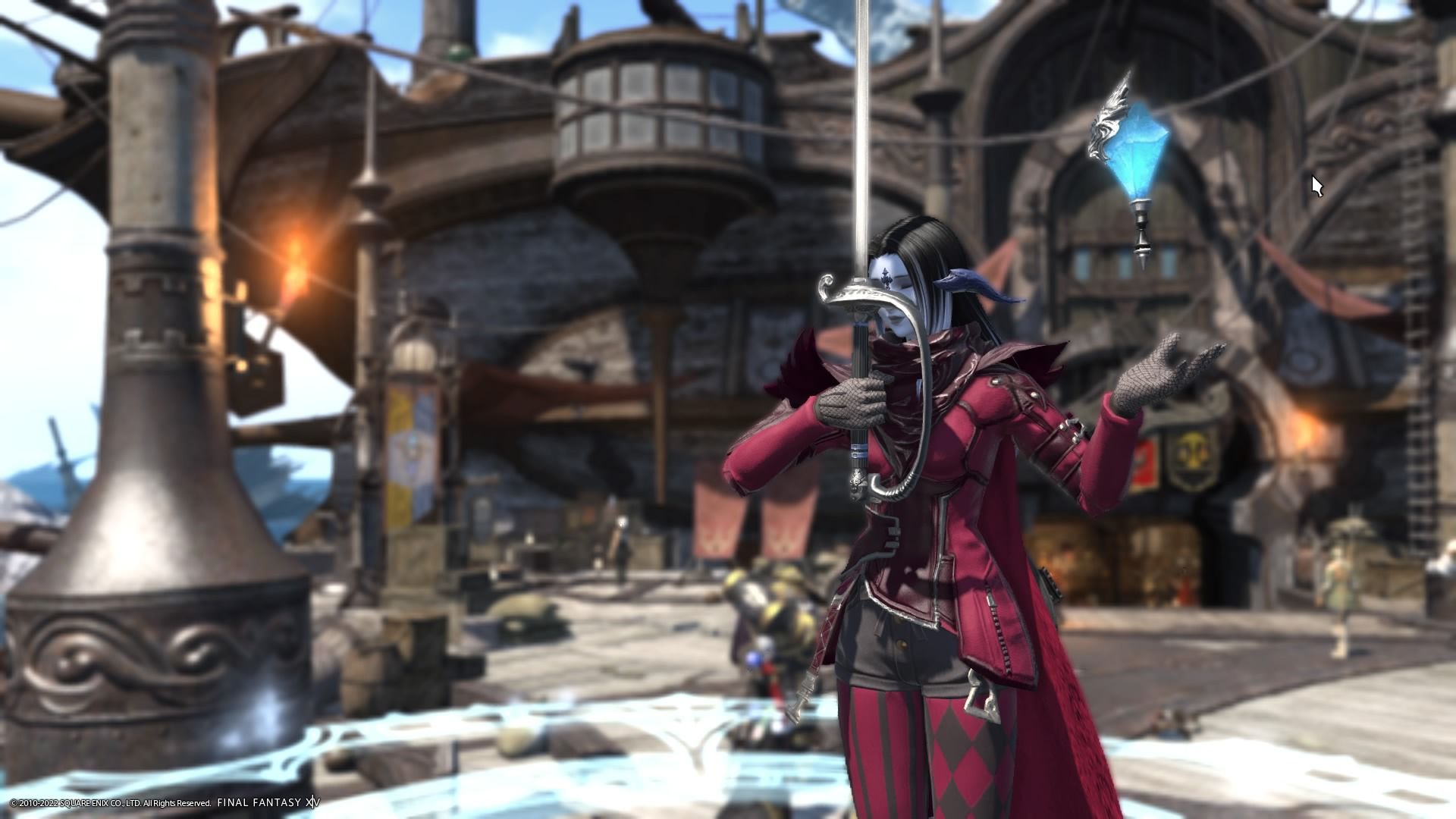 Final Fantasy 14 Red Mage Battle Stance