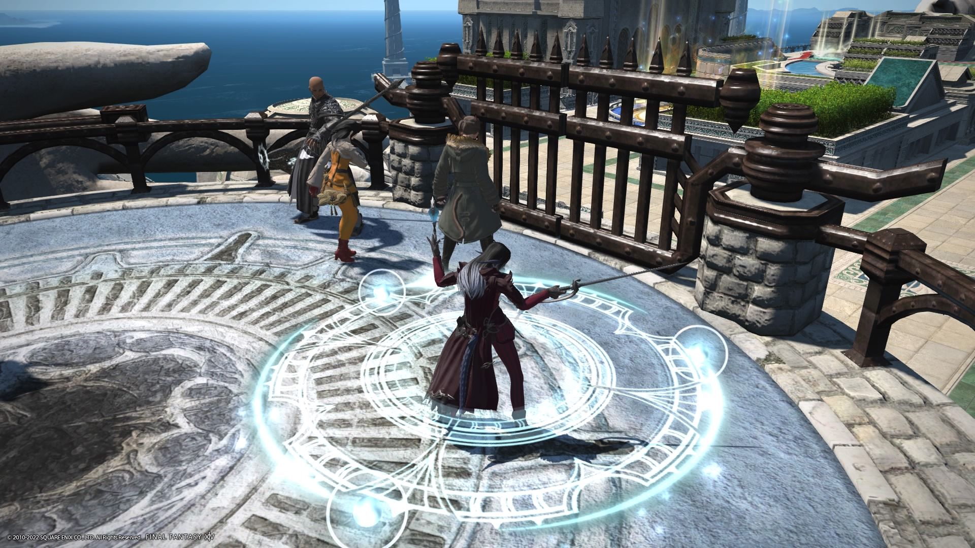 Final Fantasy 14 Red Mage Beginning A Match