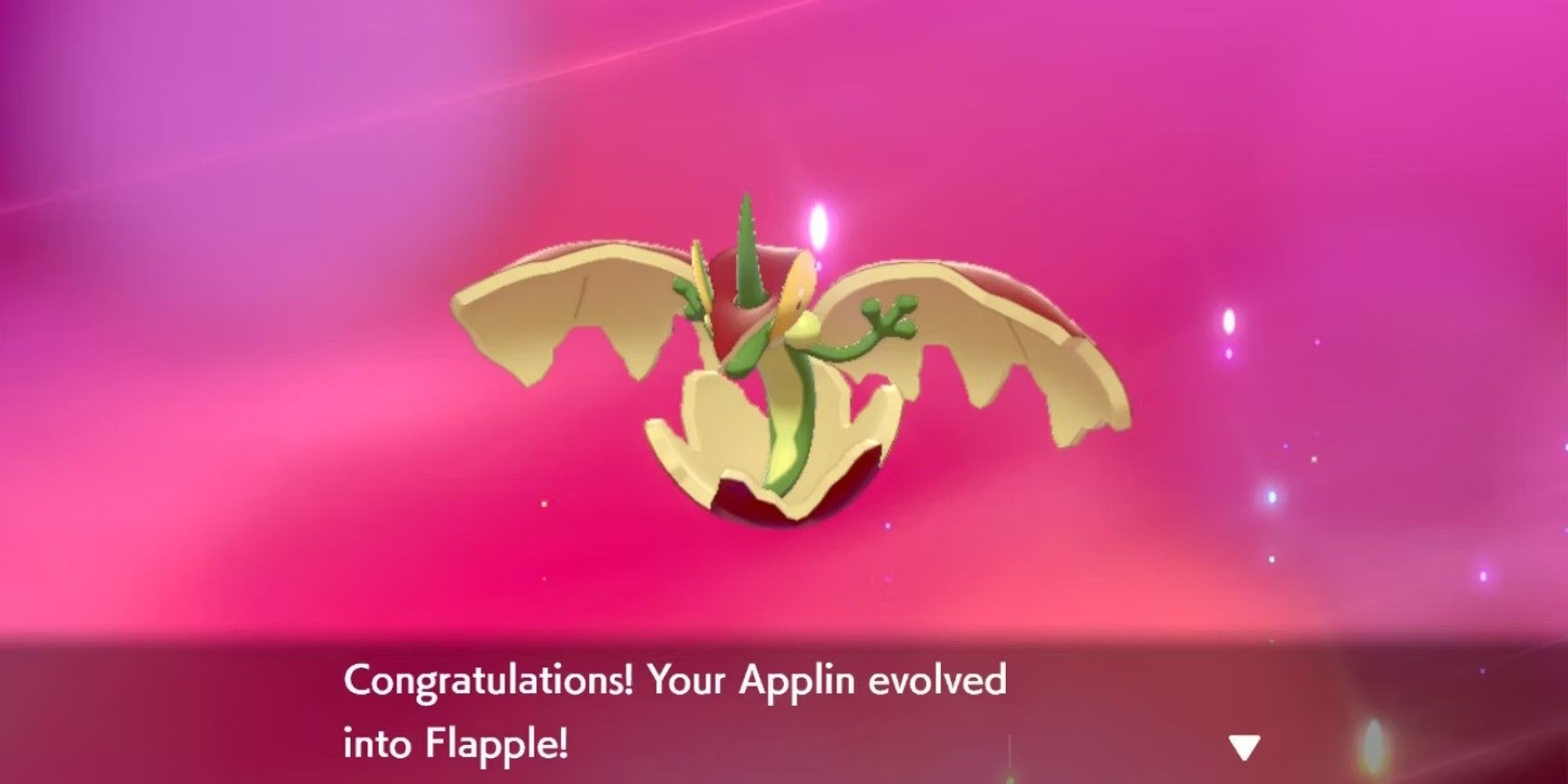 Flapple evolution screen video game screenshot