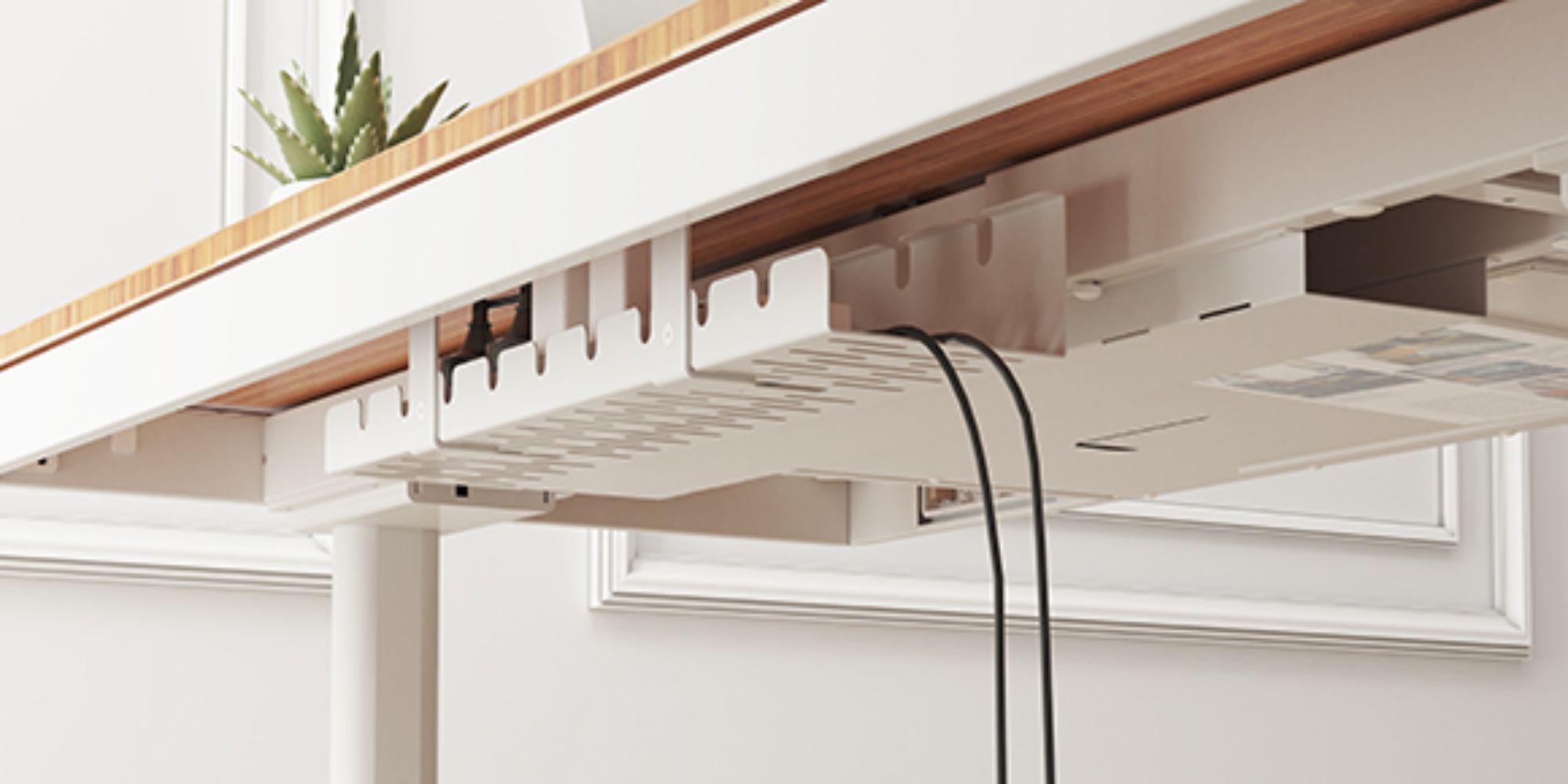 FlexiSpot Q8 Cable Management Tray