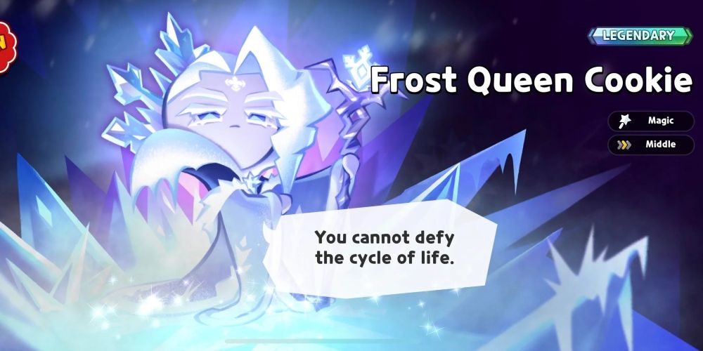 Frost Queen Cookie In Cookie Run Kingdom