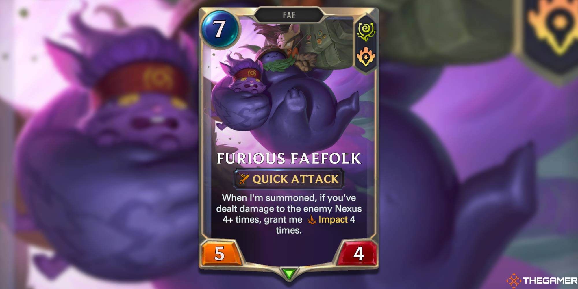 The Best Fae Type Cards Available In Legends Of Runeterra