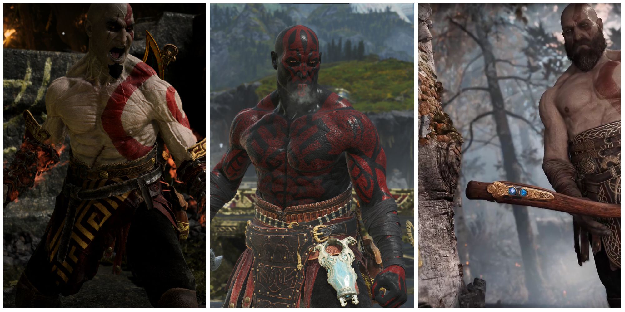 God Of War PC Mod Brings Back Kratos' Classic Look - PlayStation