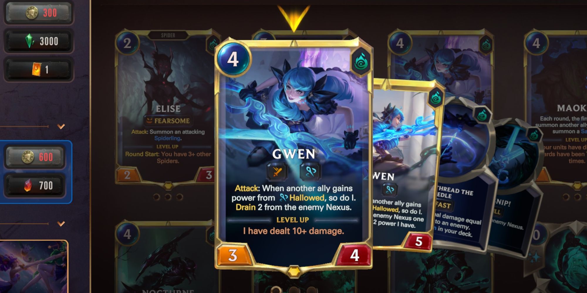 Gwen Card Legends of Runeterra