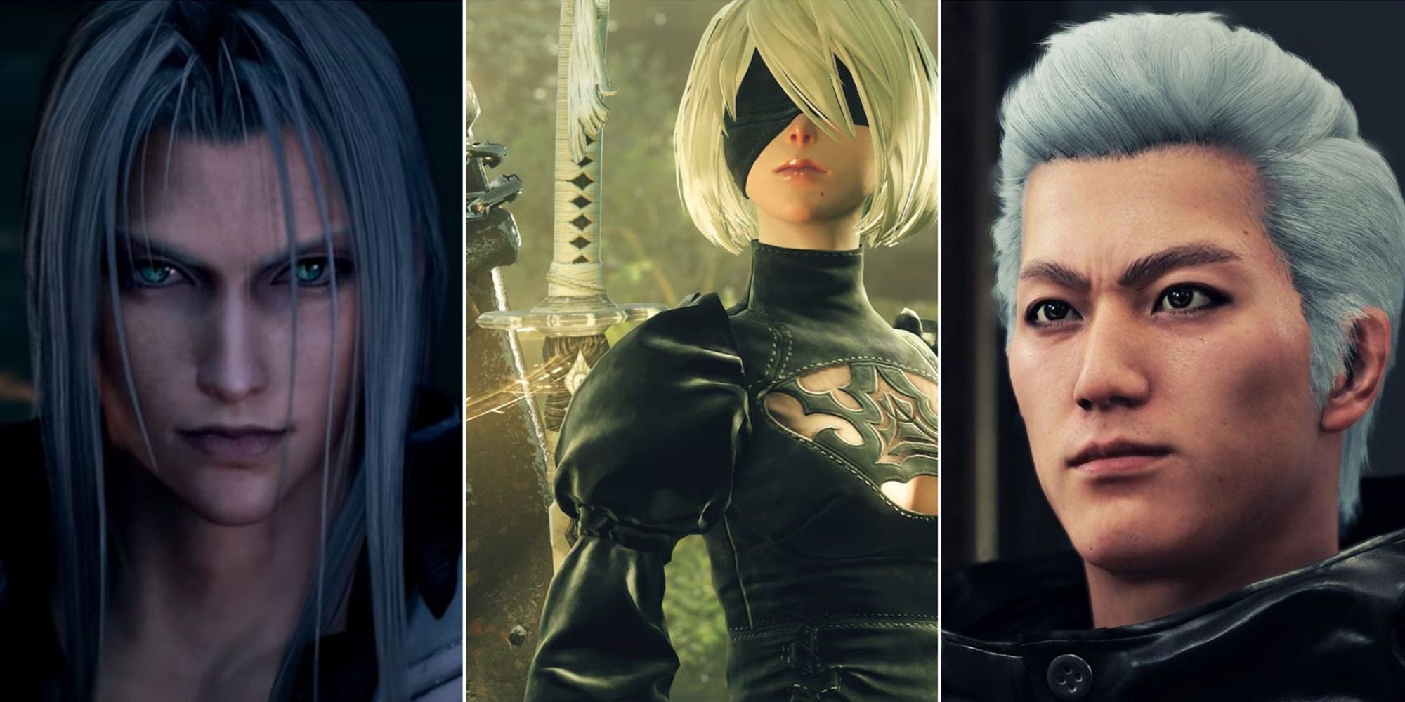 Iconic Characters In JRPGs With White Hair Feature Image