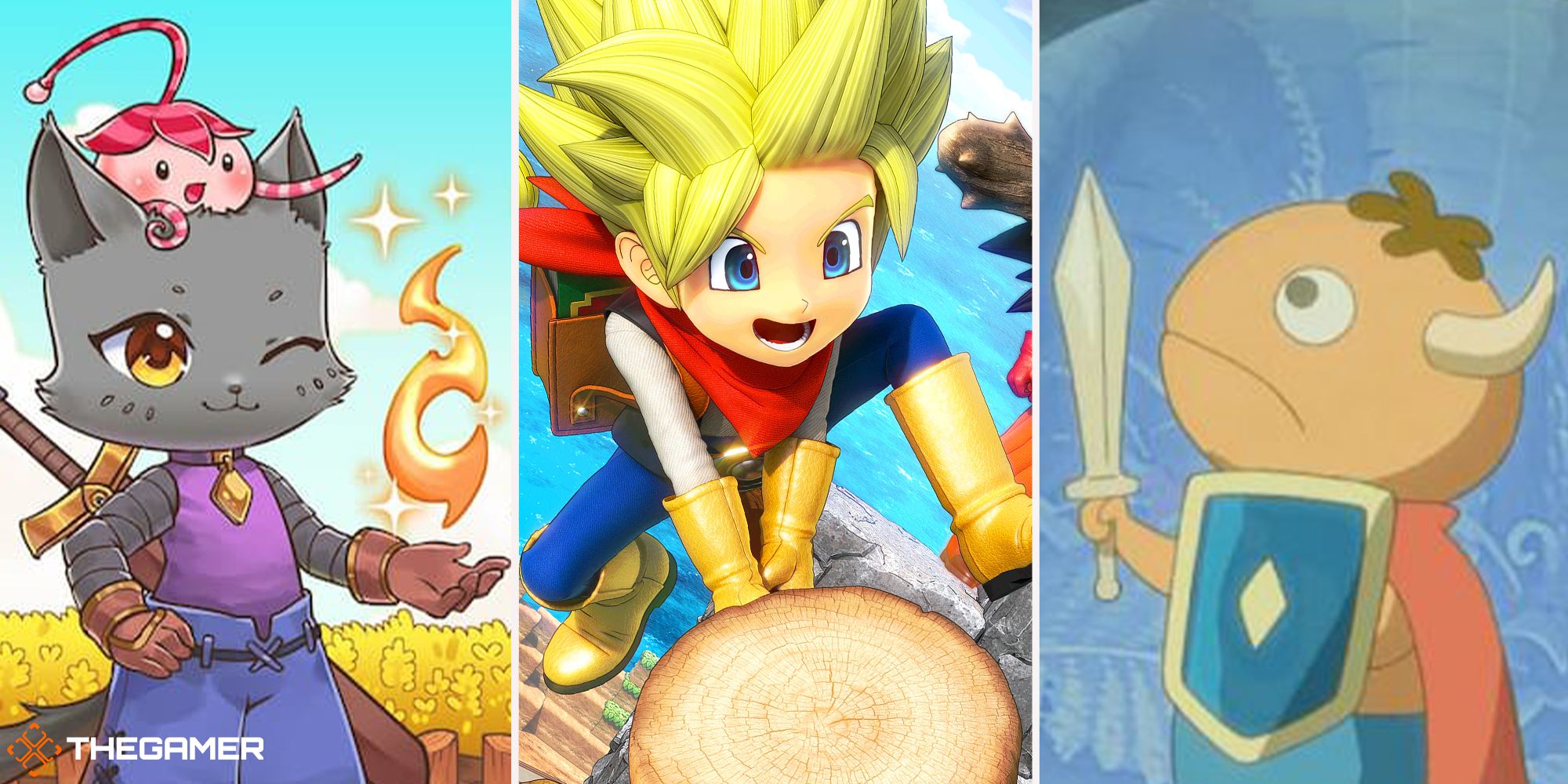 Kids RPGs - Kitaria Fables, Ni No Kuni Wrath of the White Witch, and Dragon Quest Builders 2