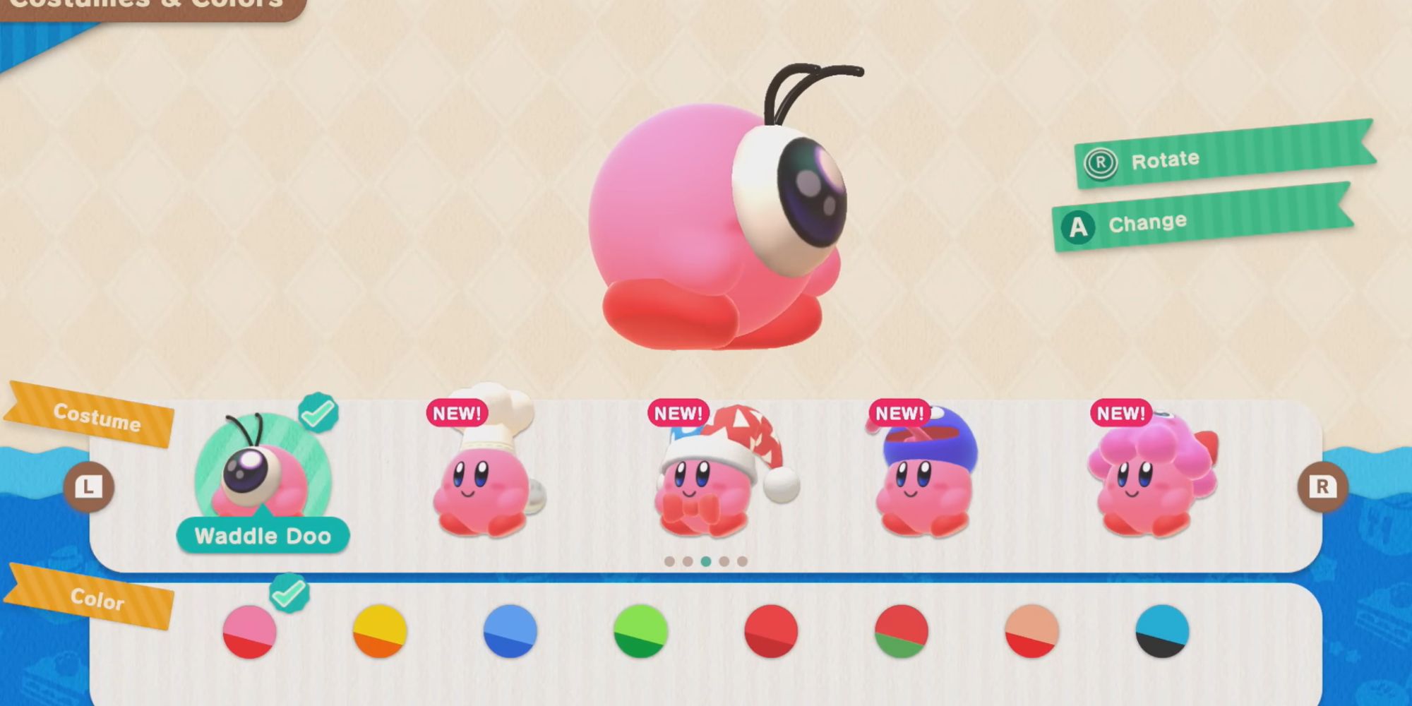 Kirbys Dream Buffet Waddle Doo Costume
