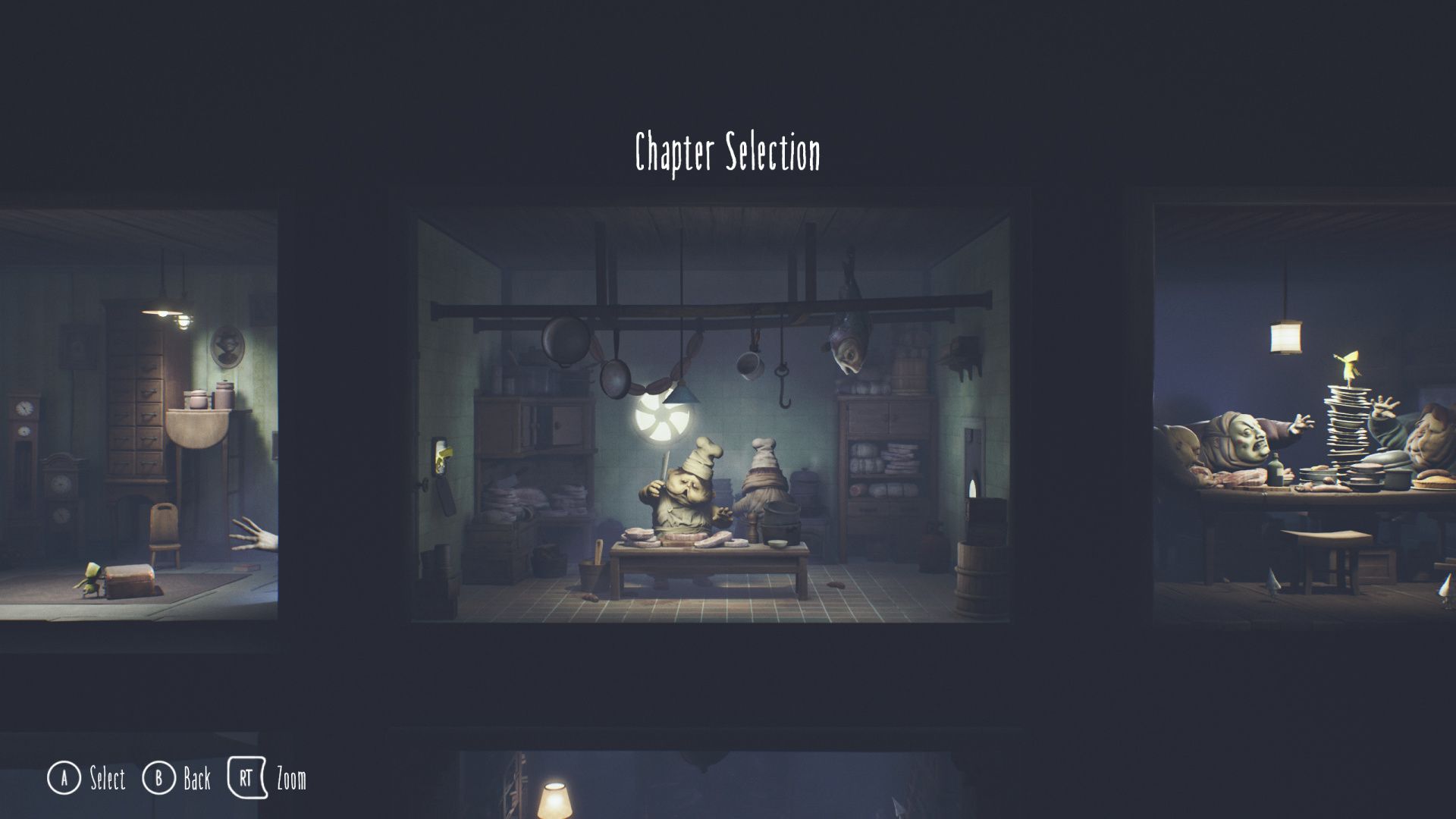 Little Nightmares Chapter Selection
