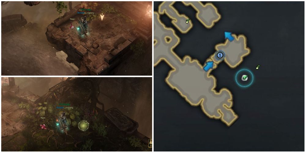 Lost Ark 3rd mokoko seed location in the Realm of Elementals