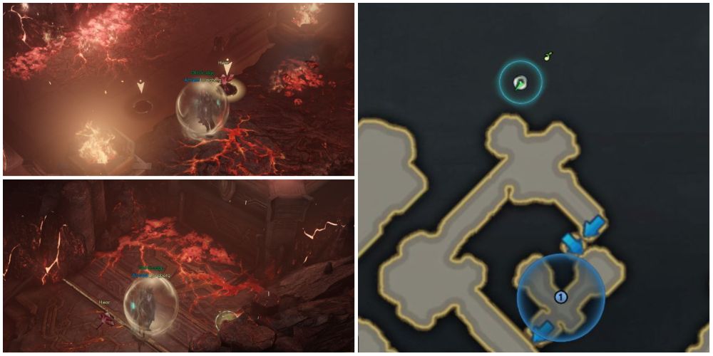Lost Ark 7th mokoko seed location in the Realm of Elementals
