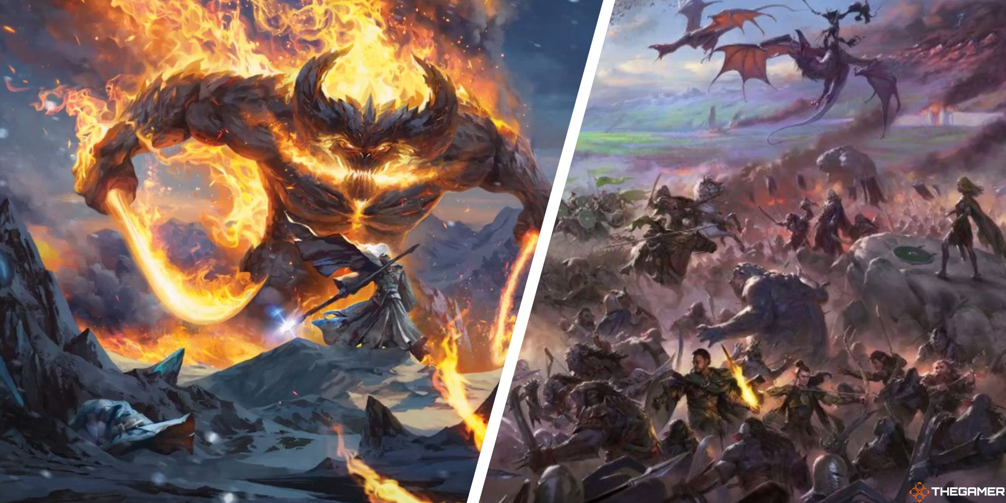 All Magic: The Gathering Lord of the Rings Card Art Revealed