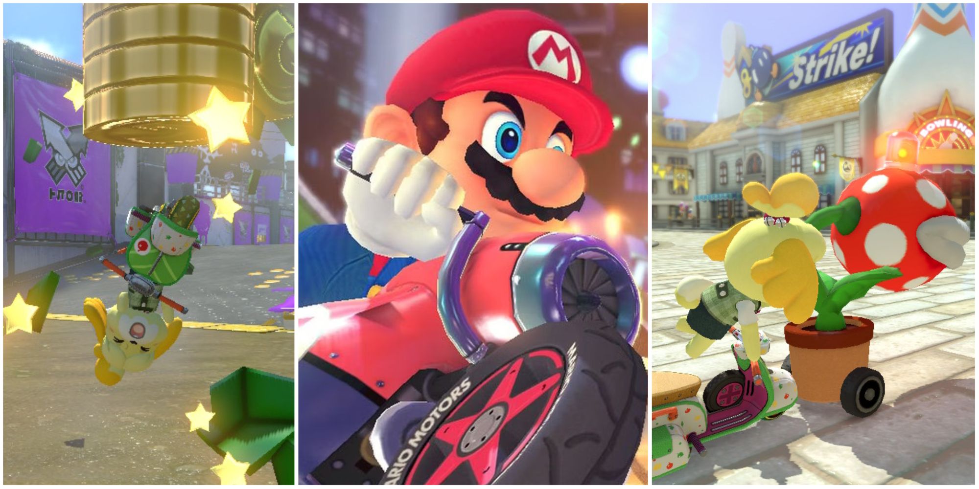 Mario Kart 8 - Battle Mode Collage