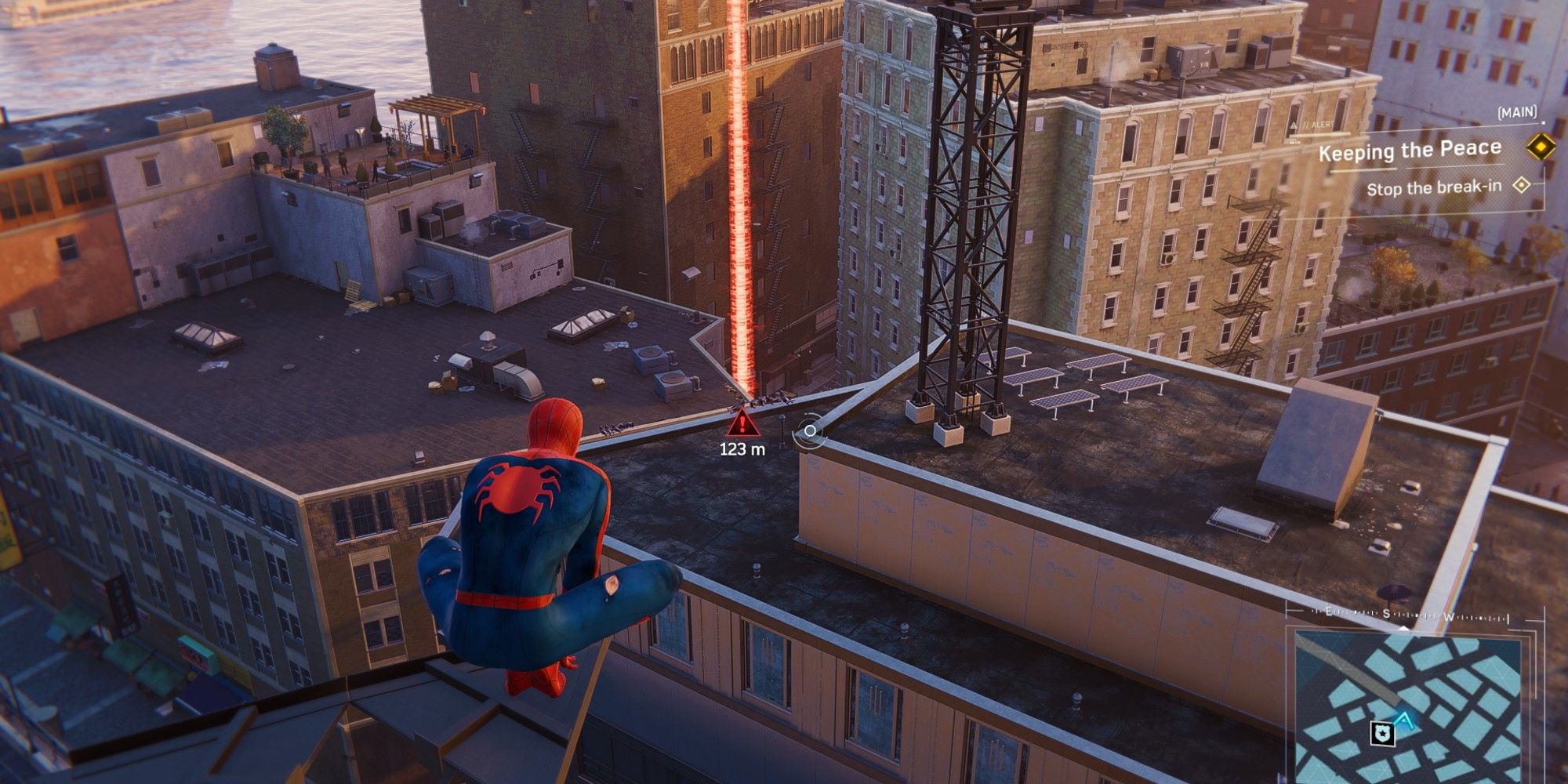 Marvel's Spider-Man Keeping The Peace Quest Criminal Activity Marker