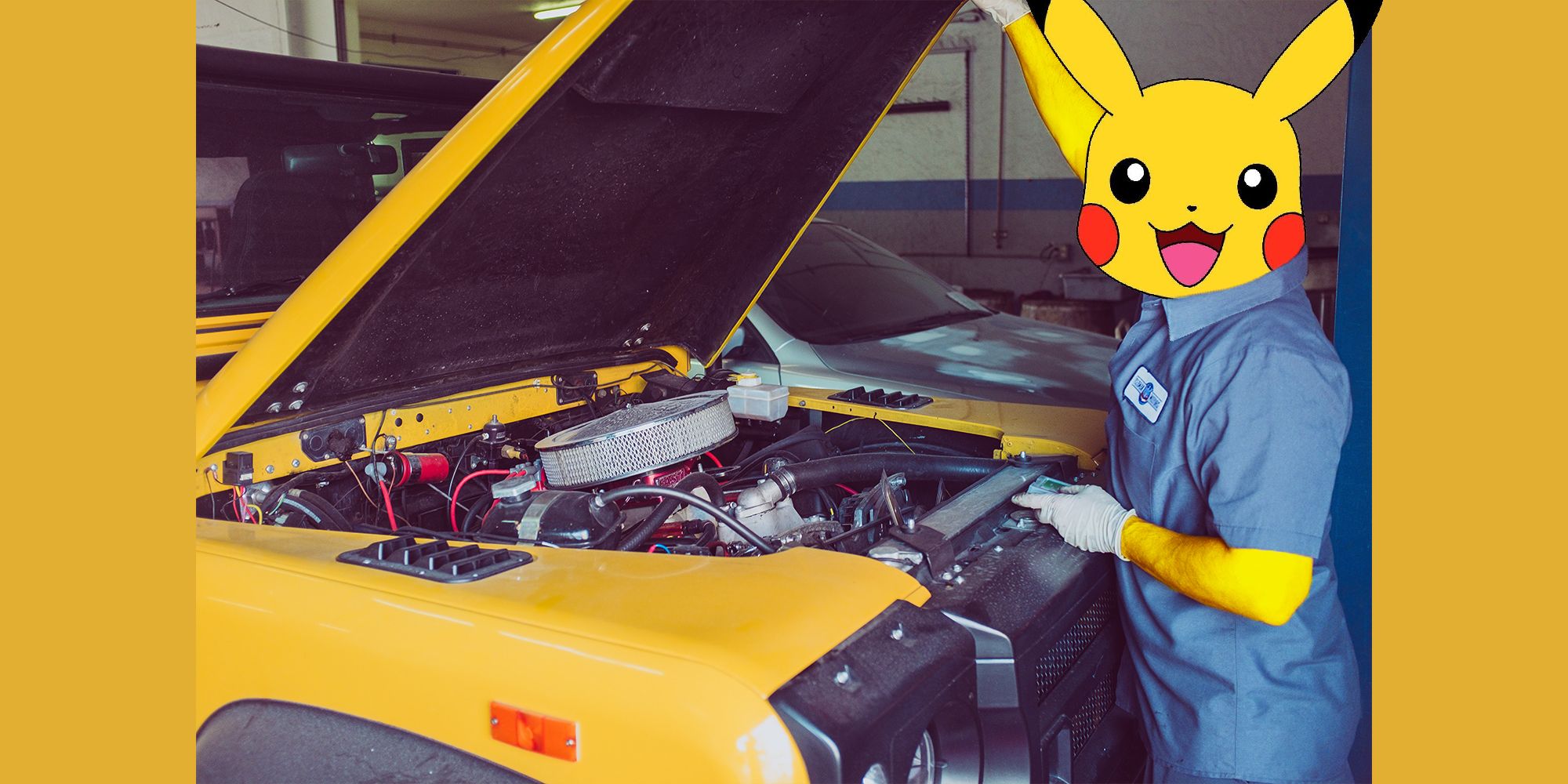Mechanic Pikachu