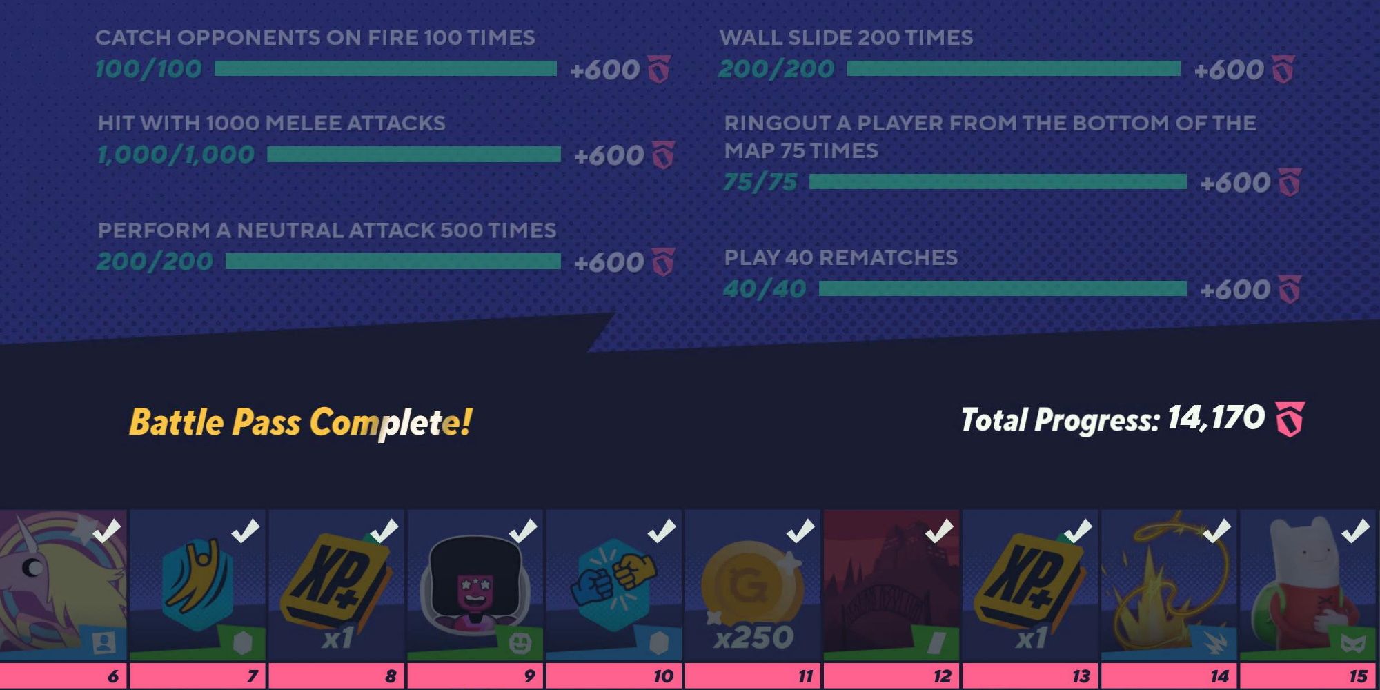 MultiVersus, Battle Pass Complete