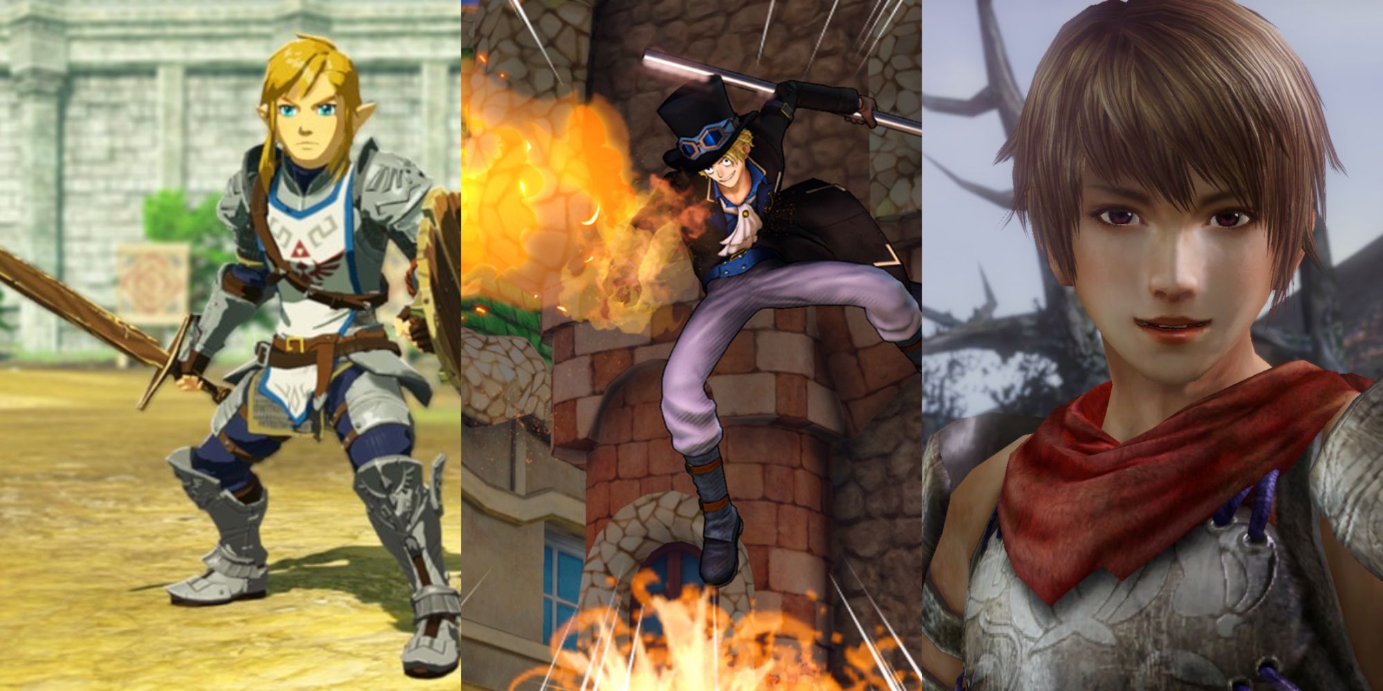 One Piece Pirate Warrors 3, Hyrule Warriors Age Of Calamity, and Warriors Orochi 3 Ultimate Definitive Edition Featured Image