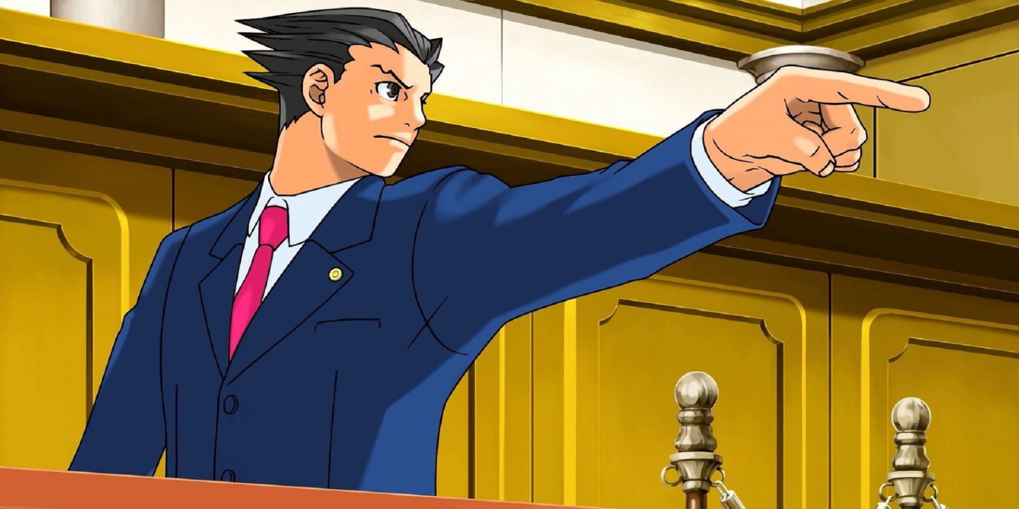 Phoenix Wright Ace Attorney Trilogy - Phoenix Pointing