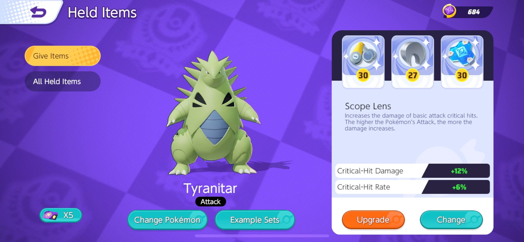 How To Build Tyranitar In Pokemon Unite