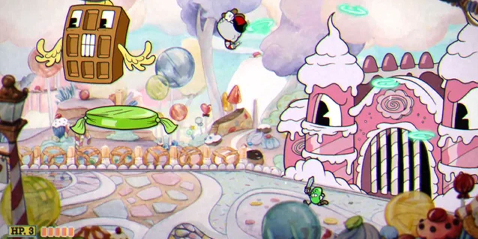 Roundabout attack in a candy kingdom