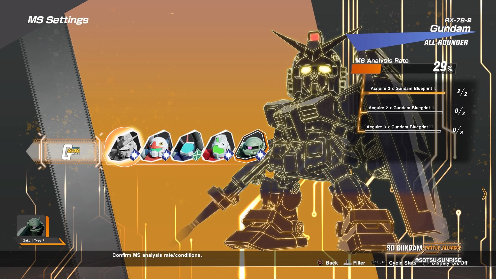 SD Gundam Battle Alliance Find Gundam Blueprints