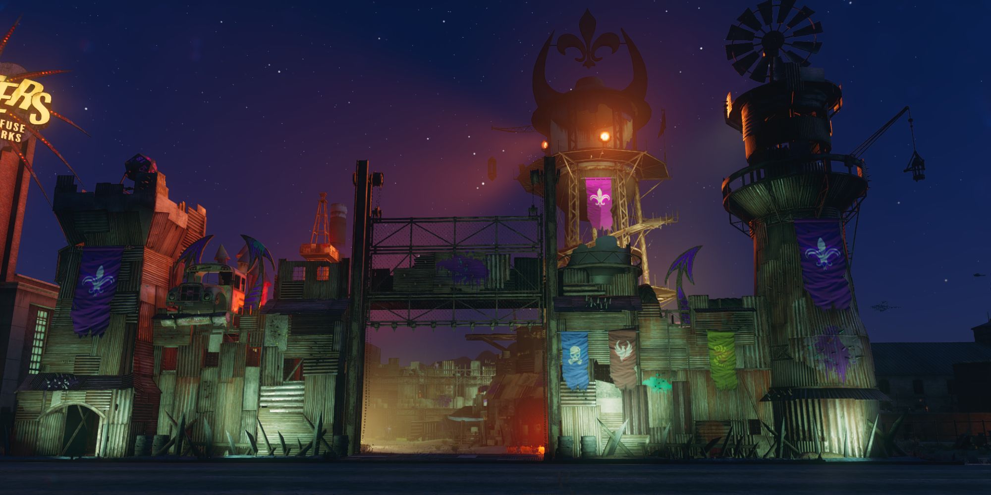 Saints Row Screenshot Of Castle Kraken