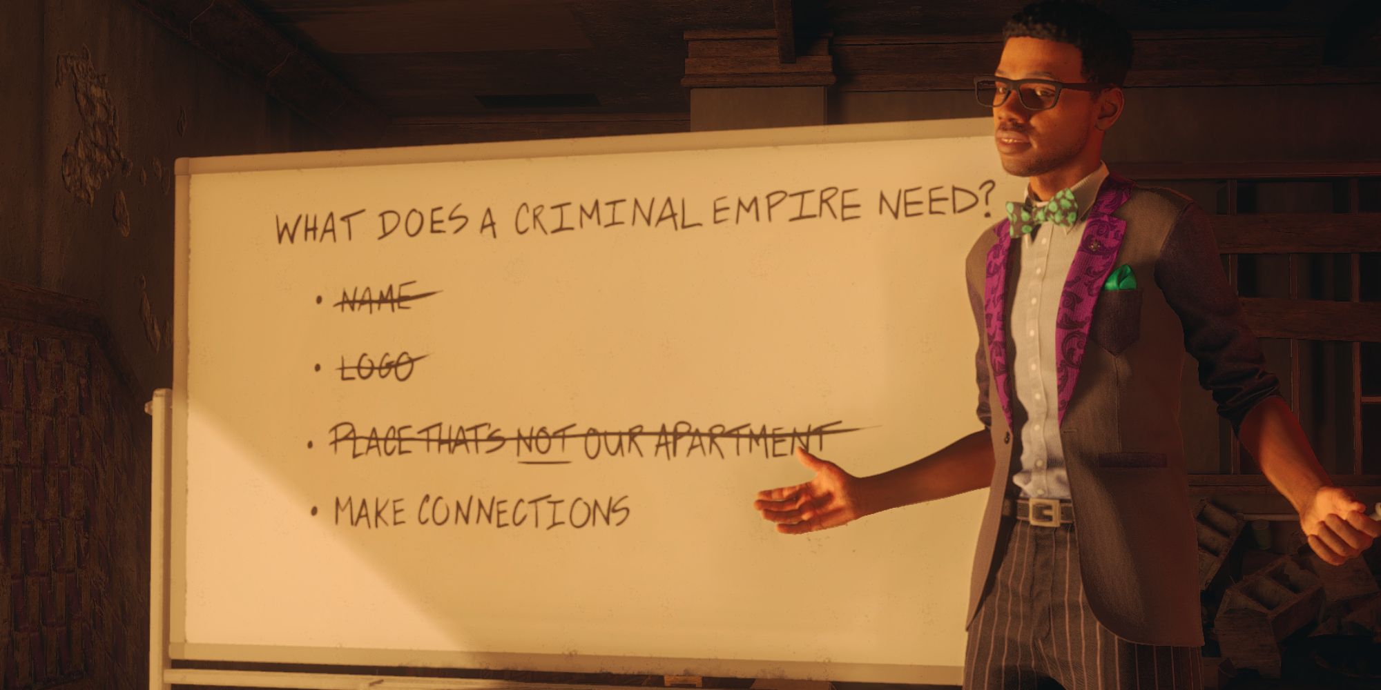 Saints Row Screenshot Of Eli Criminal Empire